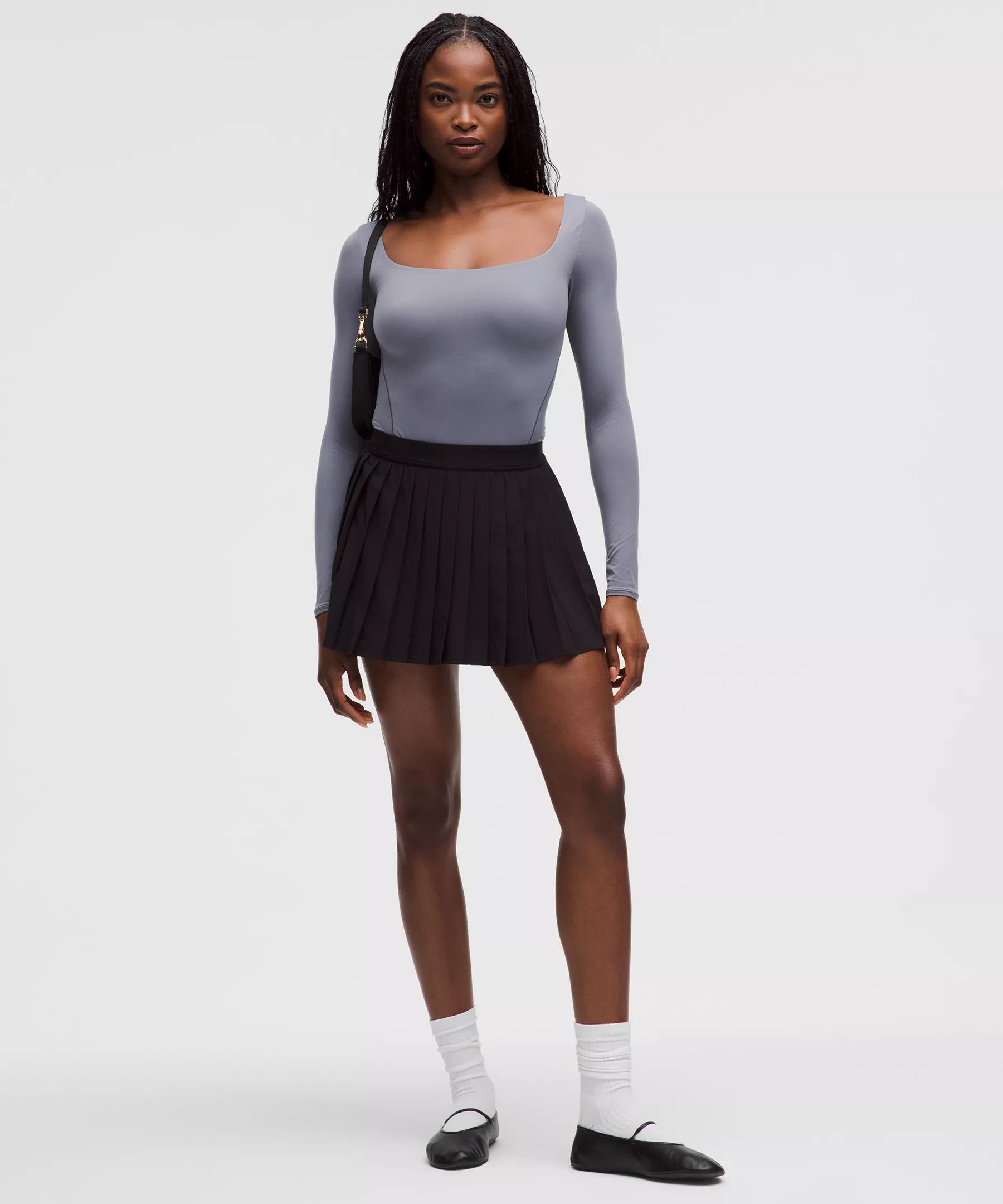 Wundermost Ultra-Soft Nulu Square-Neck Long-Sleeve Bodysuit Product Image