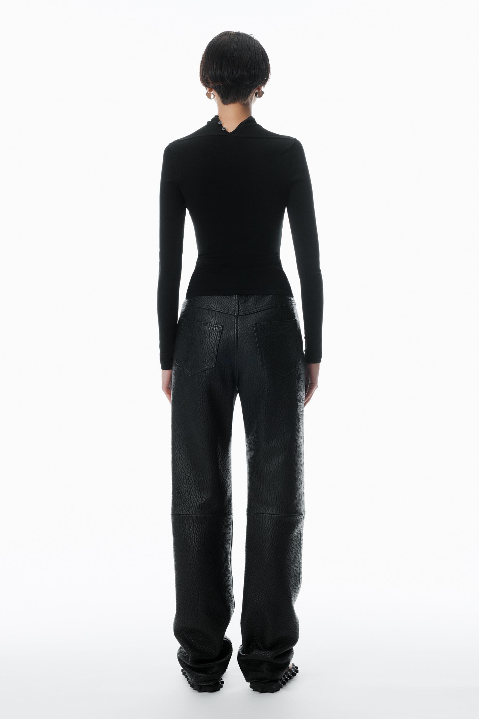 Long-sleeve High-neck Cardigan Product Image