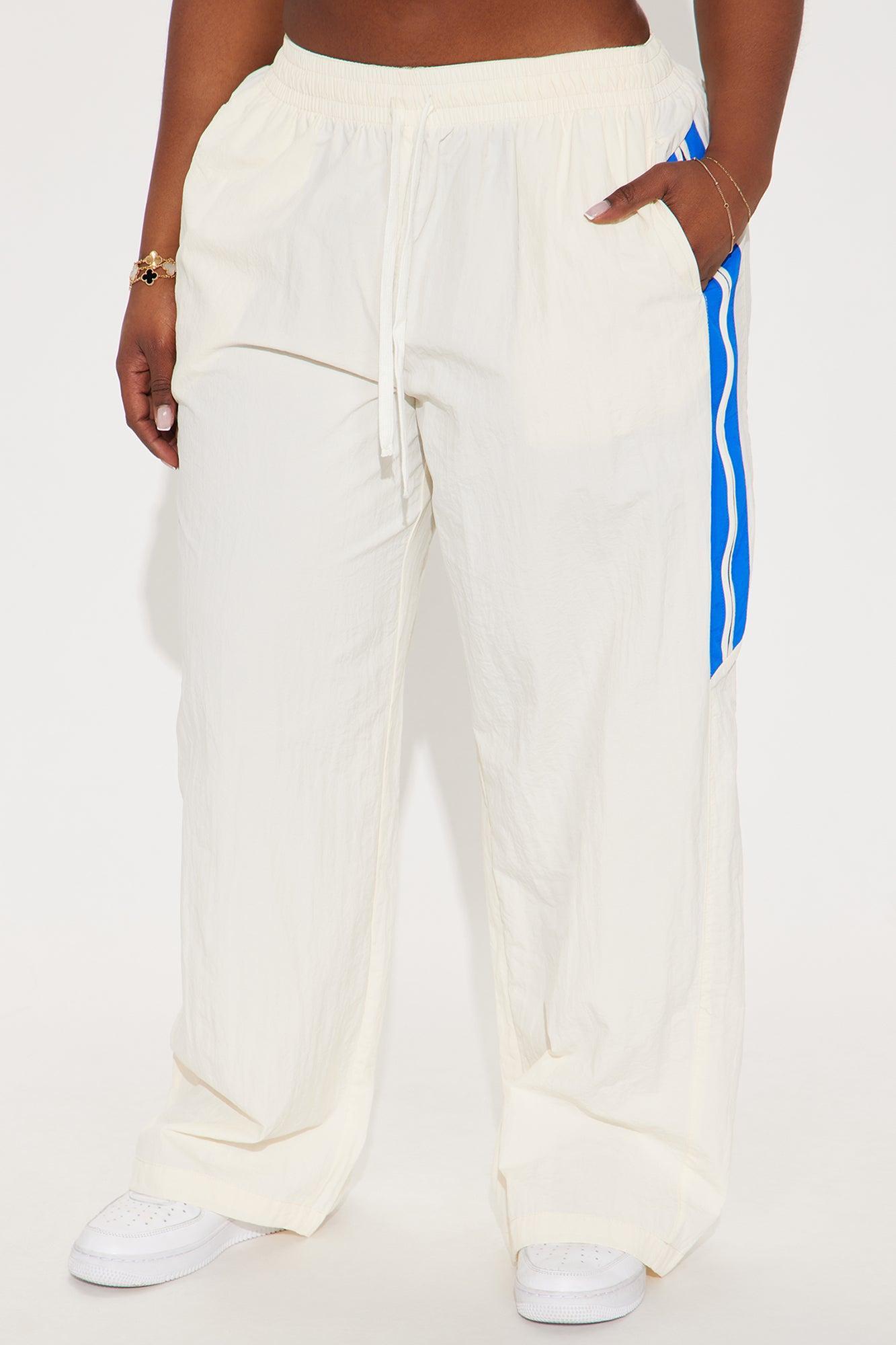 Taylor Windbreaker Track Pant - Cream Product Image