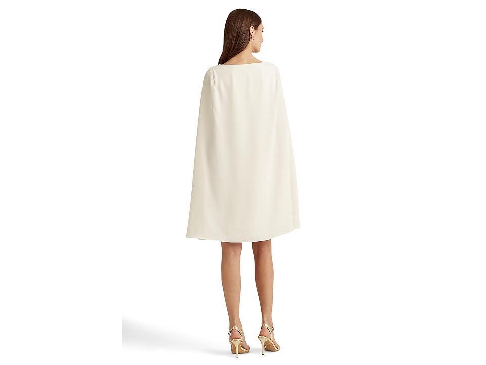 Lauren Ralph Lauren Womens Georgette Cape Dress Product Image