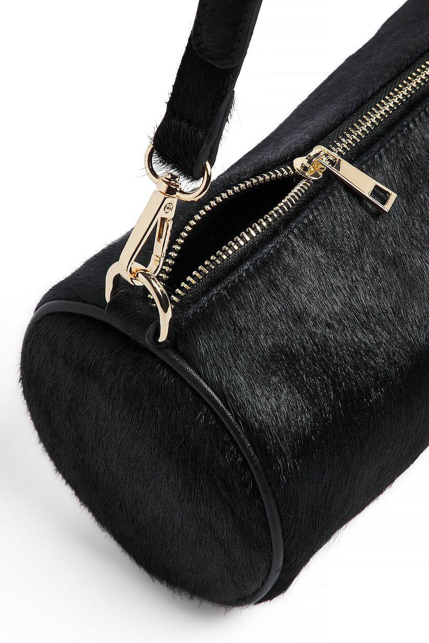 Leather Cylinder Shoulder Bag Product Image