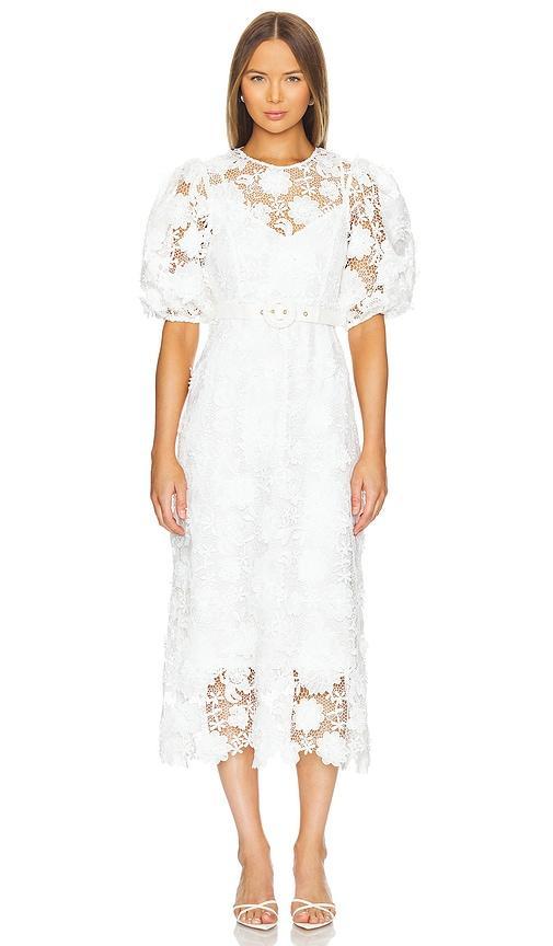 Halliday Lace Flower Dress Zimmermann Product Image