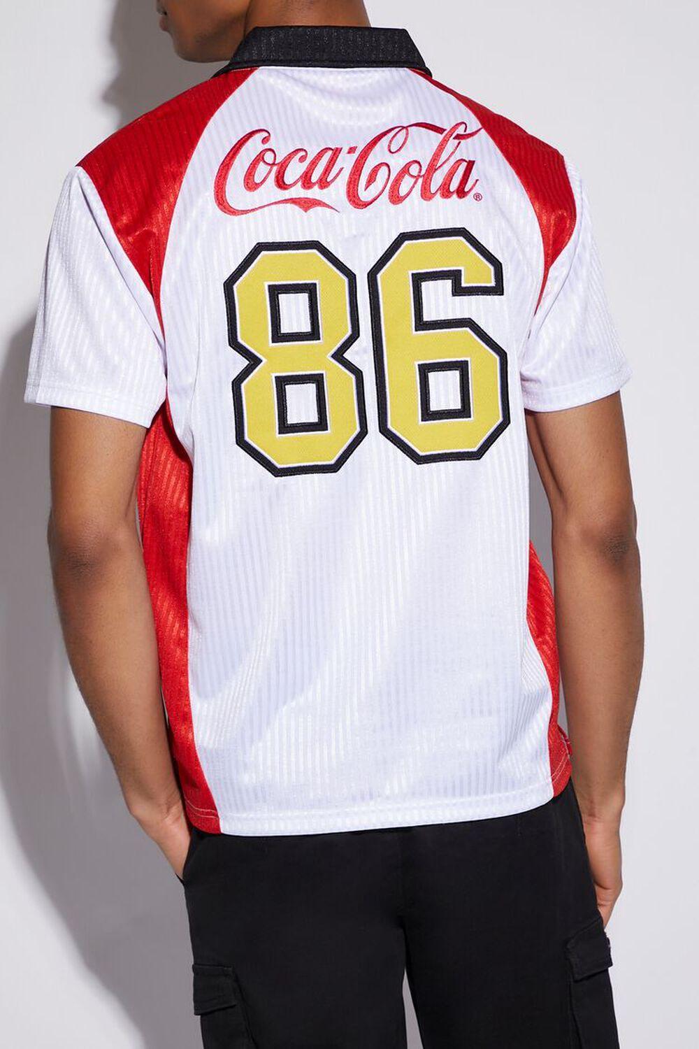 Coca-Cola Embroidered Patchwork Shirt | Forever 21 Product Image