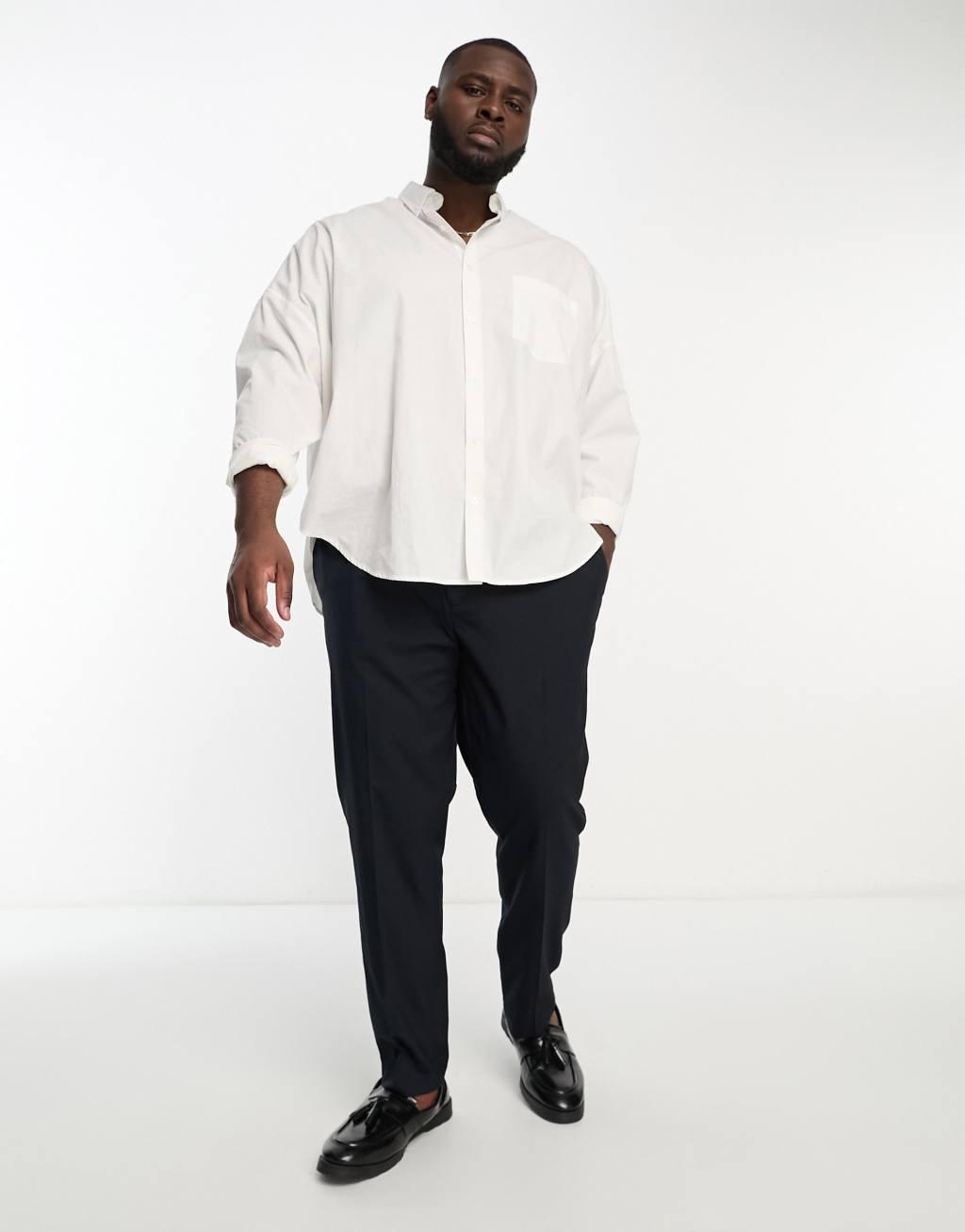 River Island Big & Tall smart slim pants Product Image