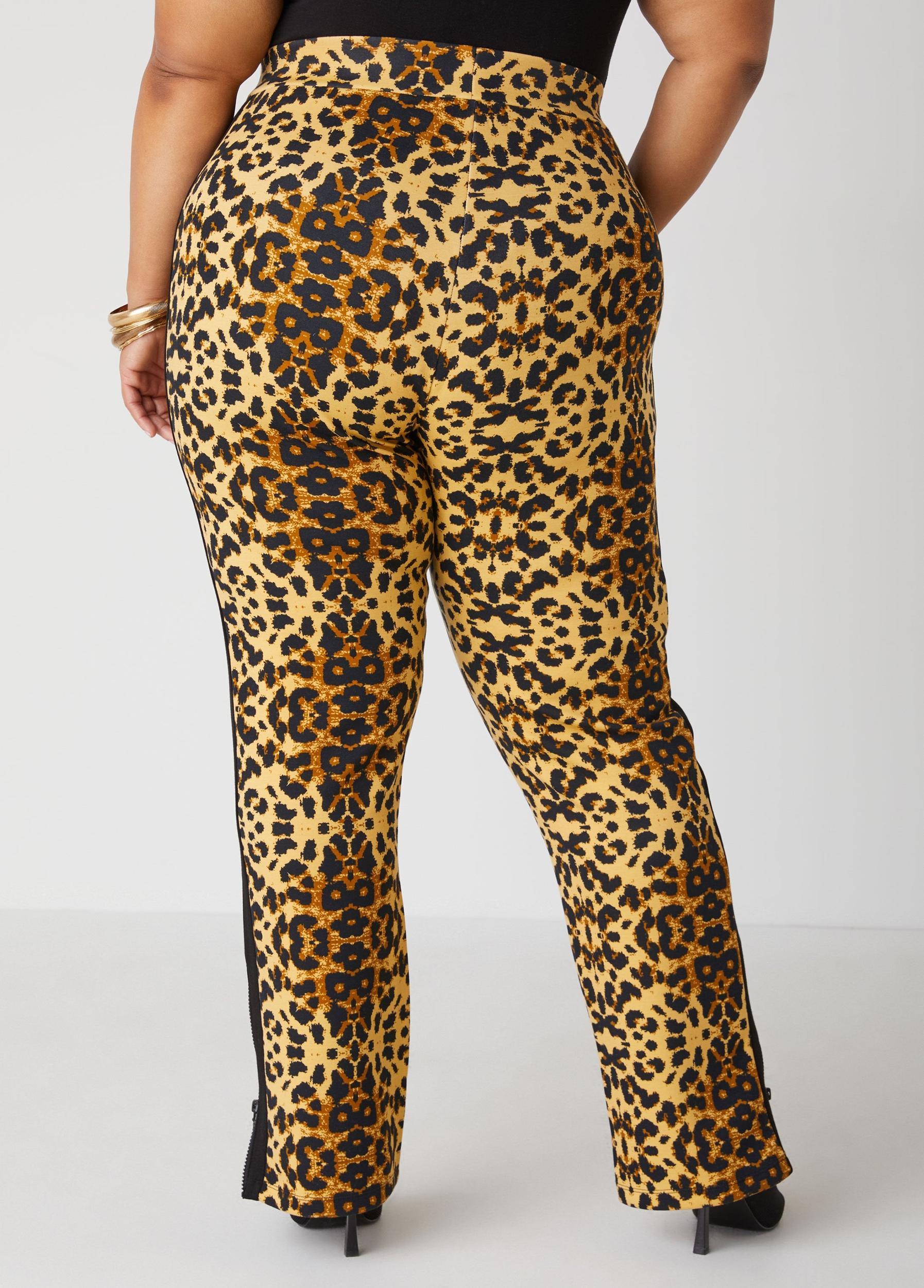 Animal Zip Detailed Track Pants Product Image