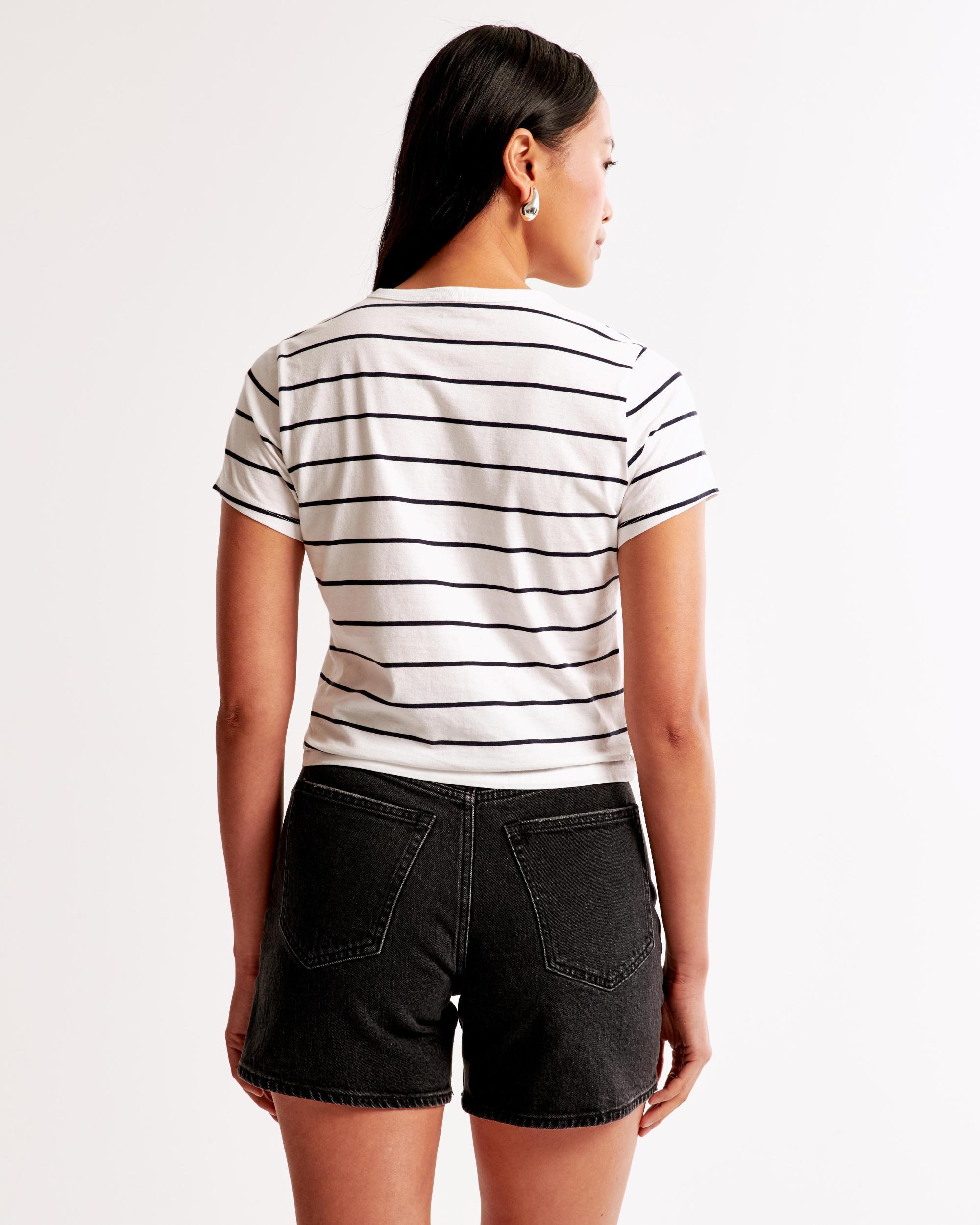 Essential Polished Body-Skimming Tee Product Image
