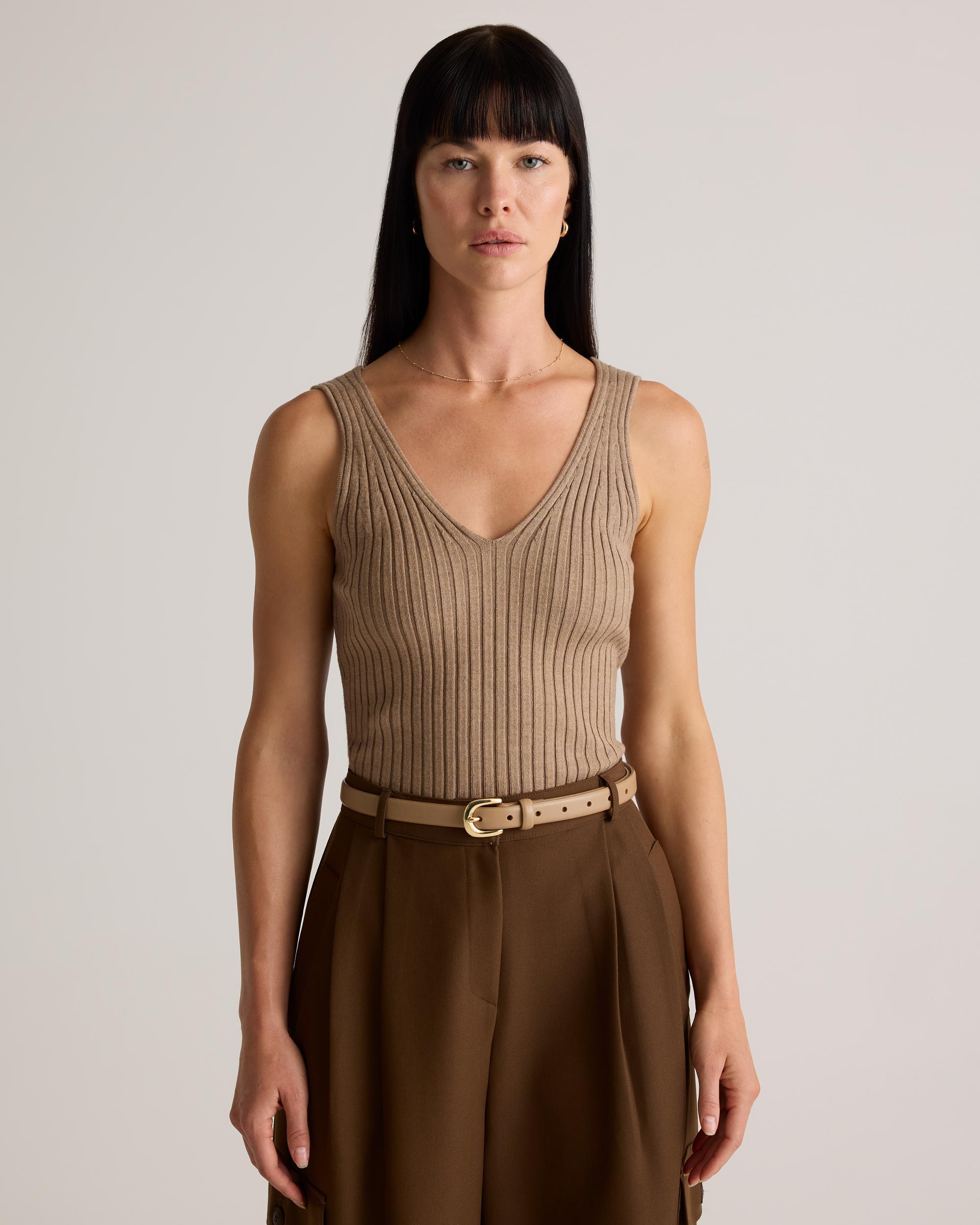 Quince | Women's Sofia European Leather Skinny Belt Product Image