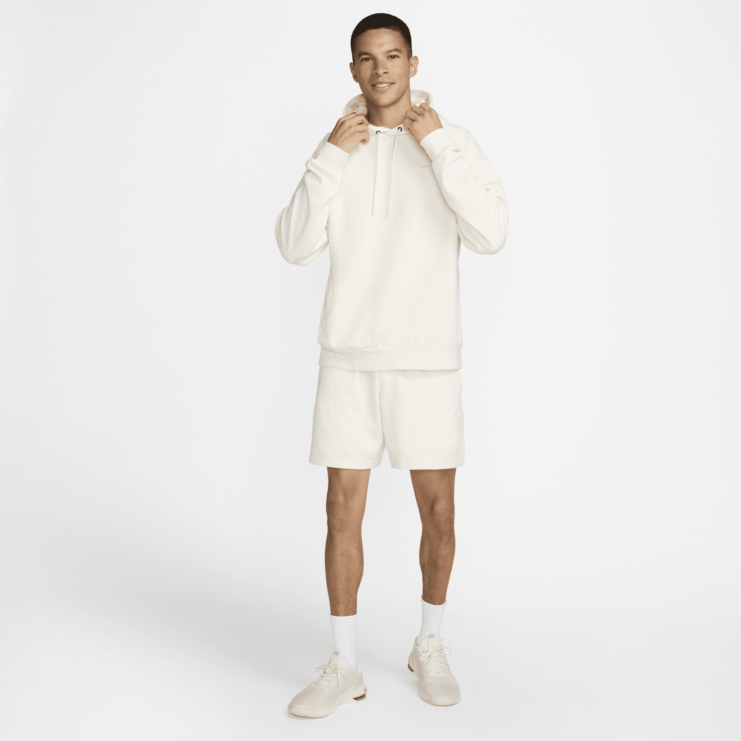 Nike Mens Primary Dri-FIT UV Pullover Versatile Hoodie in Black Product Image