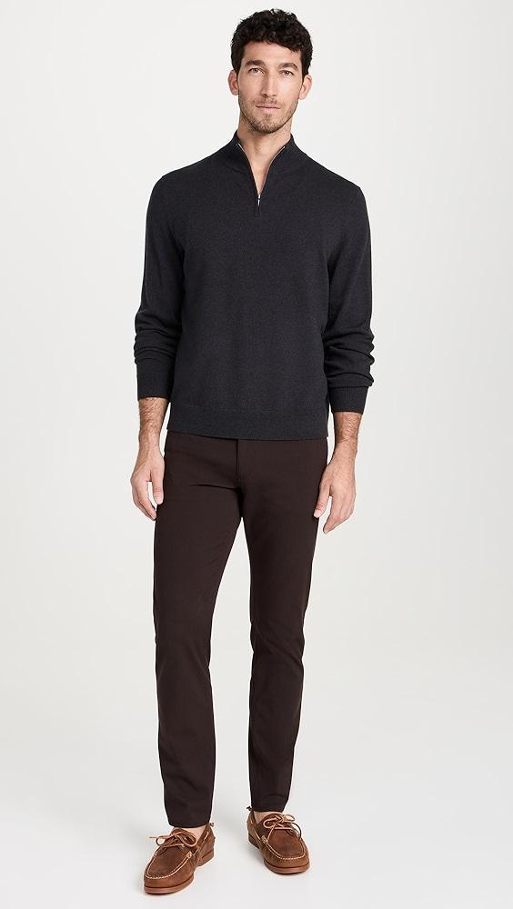 Theory Hilles Cashmere Quarter Zip Sweater | Shopbop Product Image