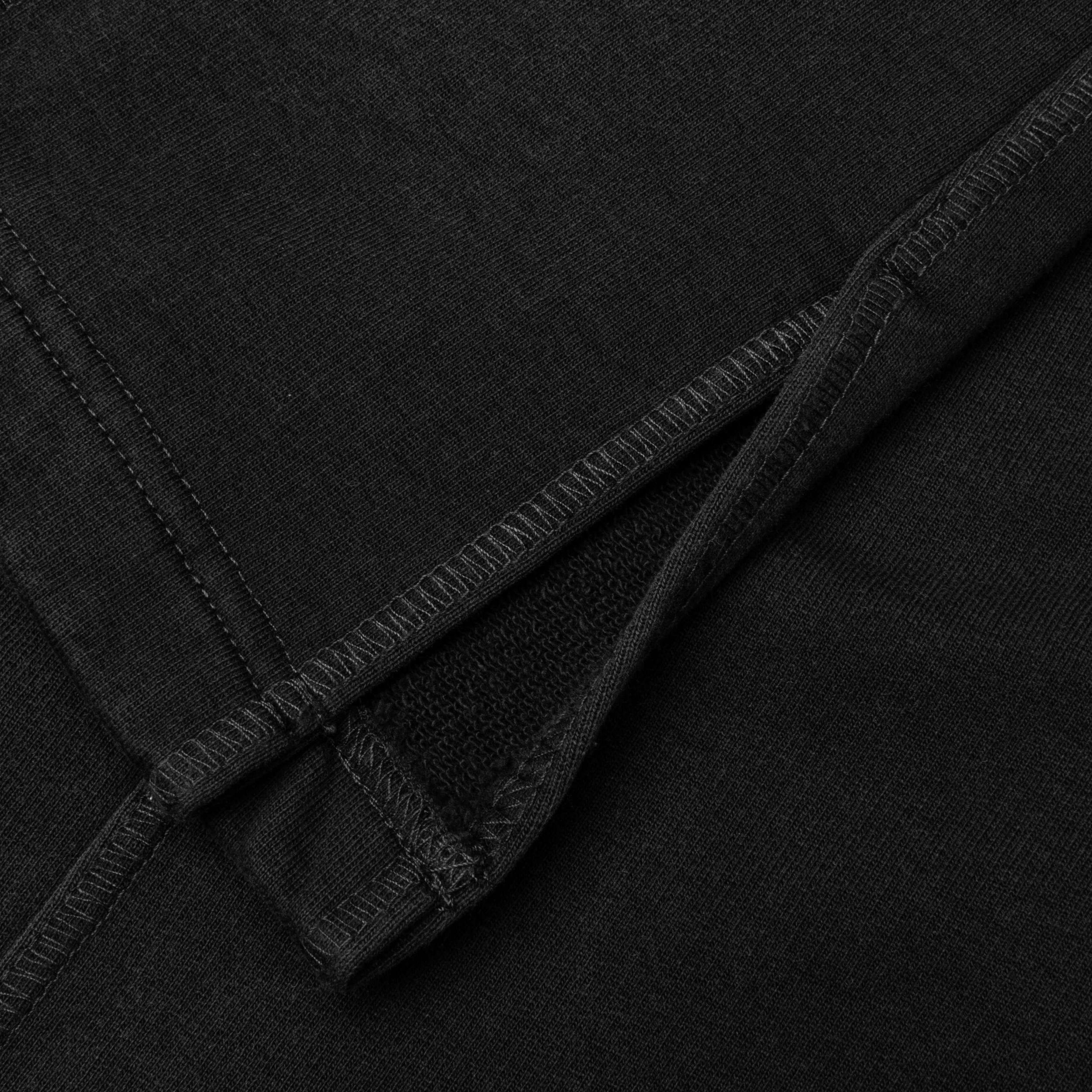 Feature x Represent Step Hem Sweatpants - Stained Black Male Product Image