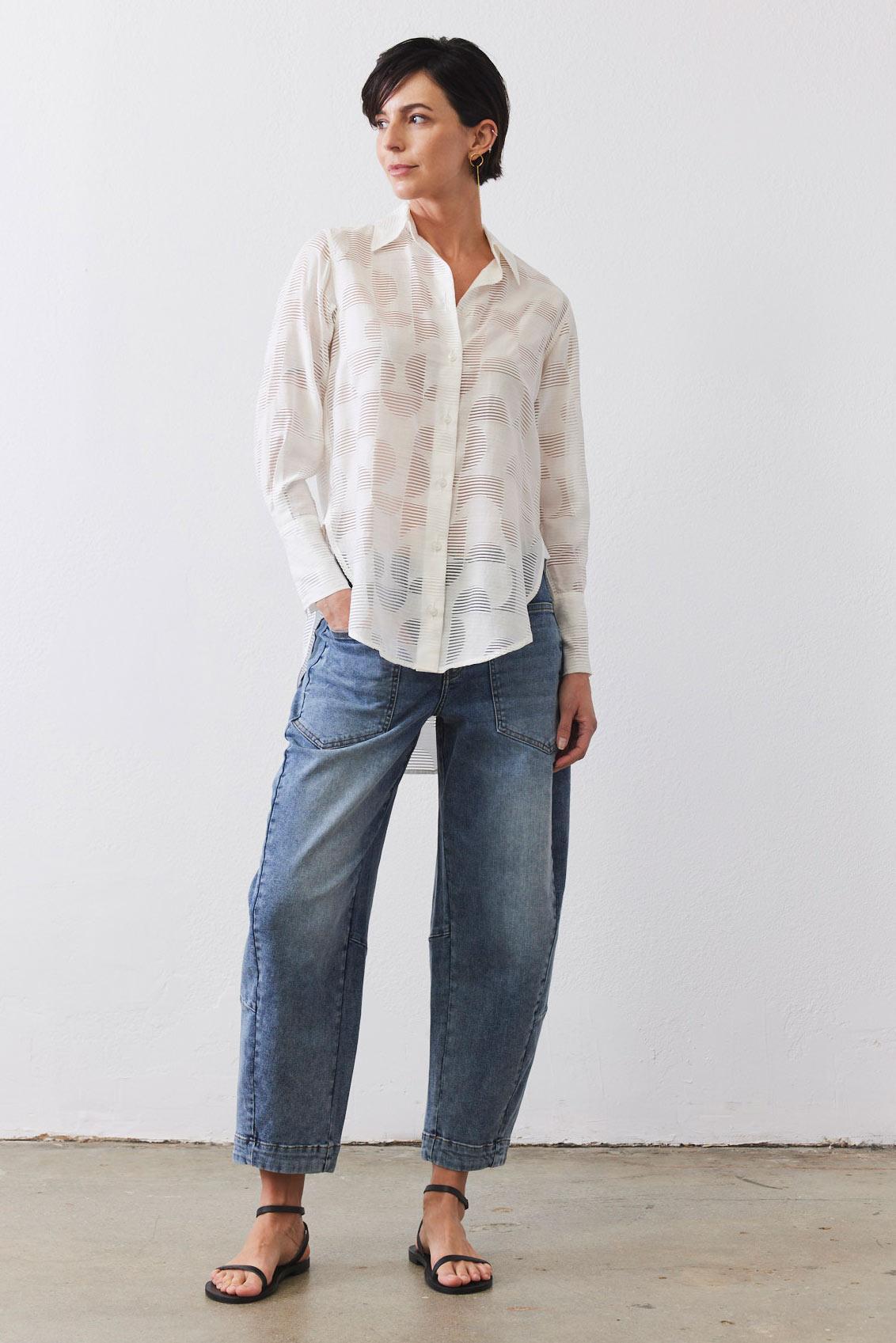 Fairway Geo Sheer Tunic Product Image