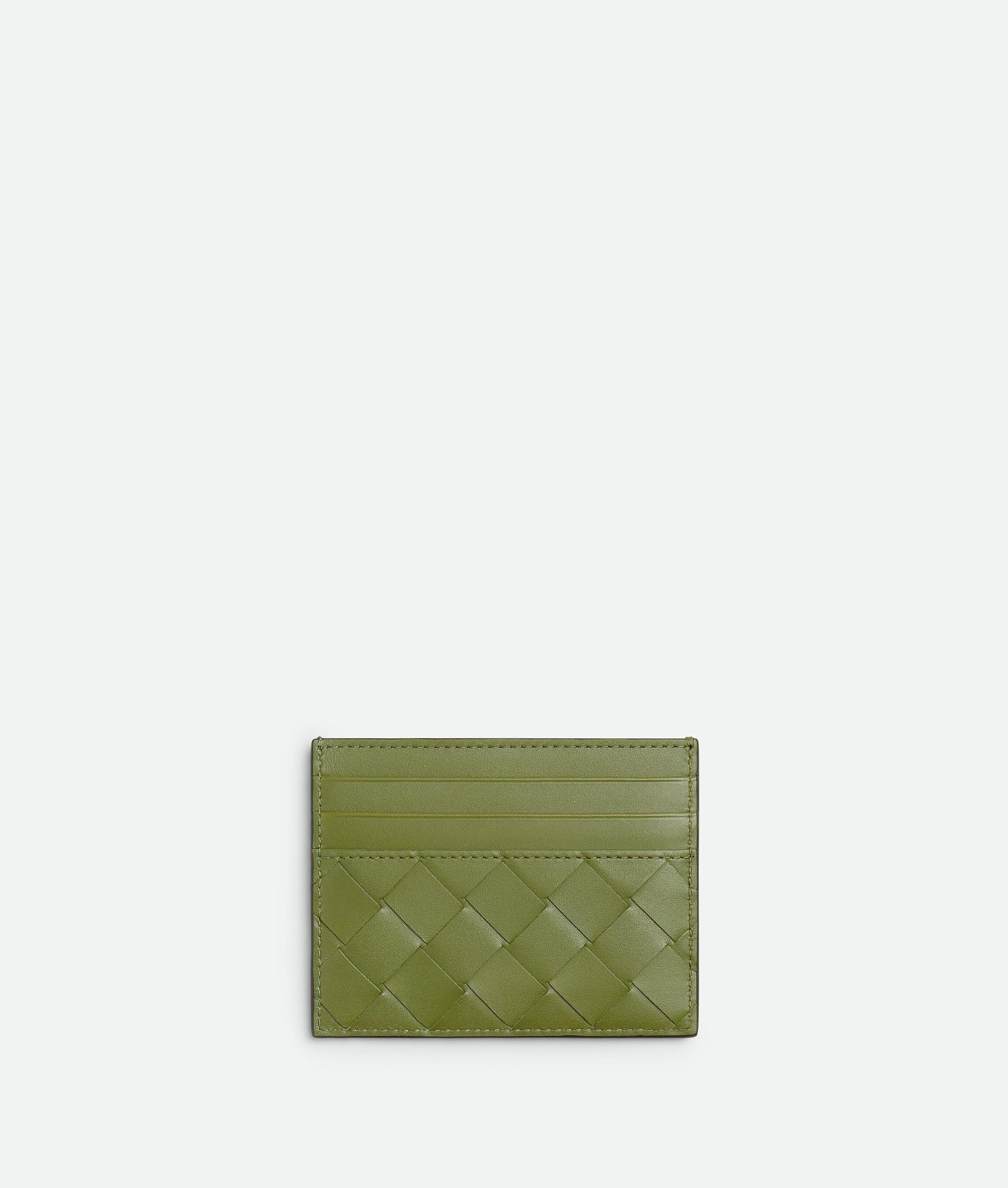 BOTTEGA VENETA Intrecciato Kartenetui In Fondant/matcha Product Image