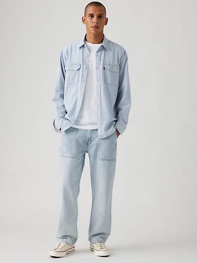 555™ Relaxed Straight Utility Men's Jeans Product Image