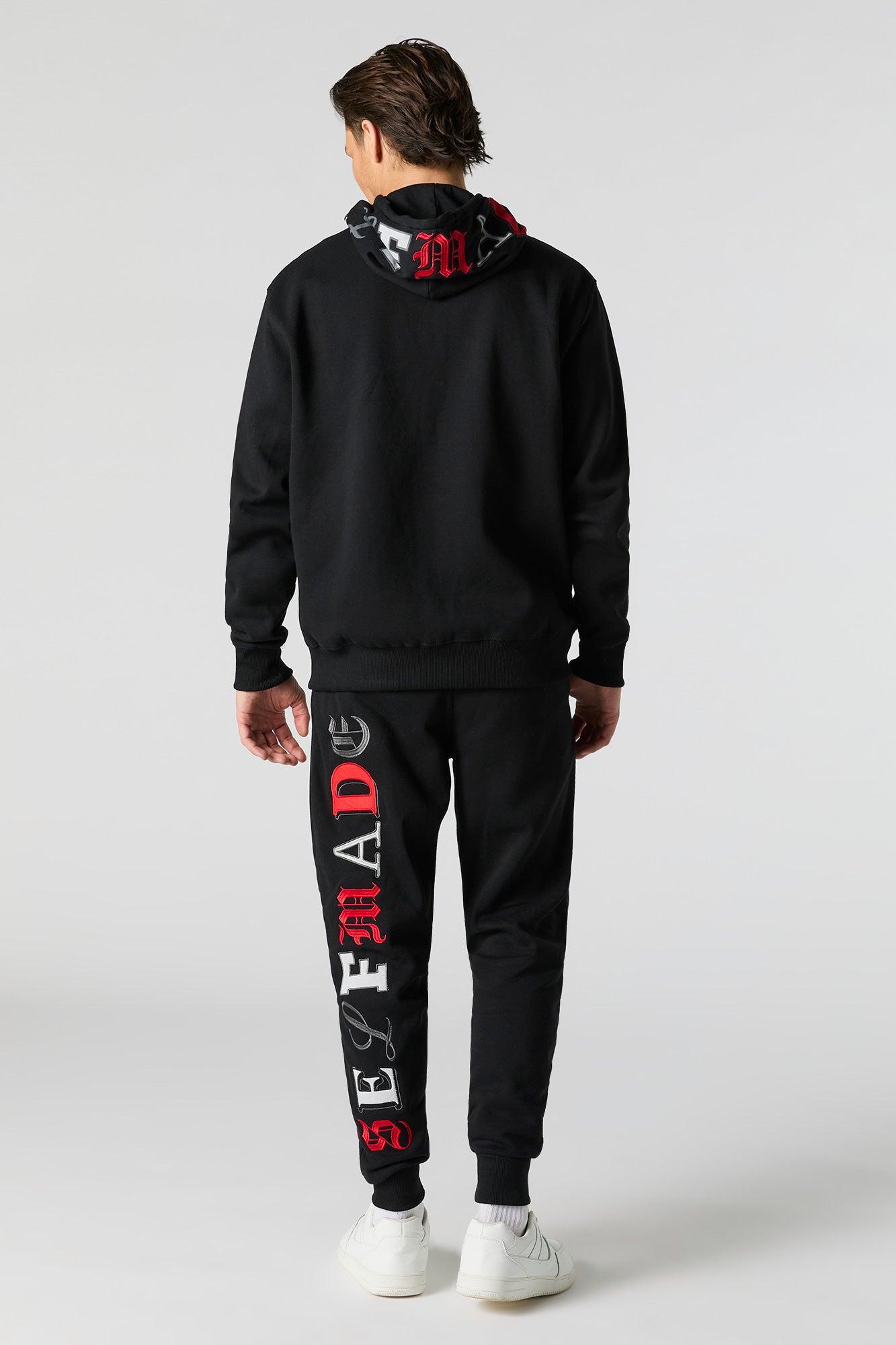 Self Made Legend Embroidered Fleece Jogger Male Product Image