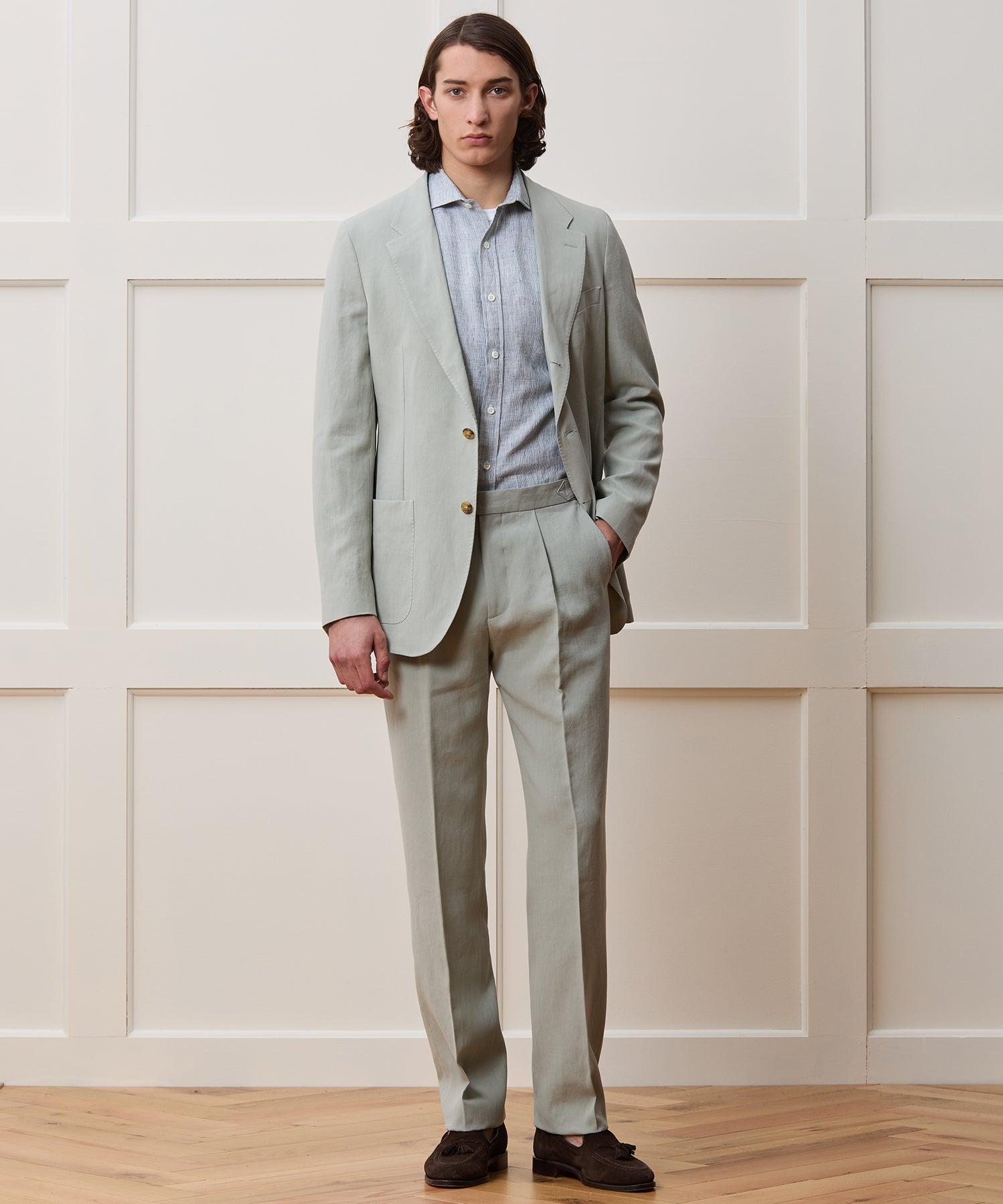 Italian Sueded Linen Madison Suit Product Image