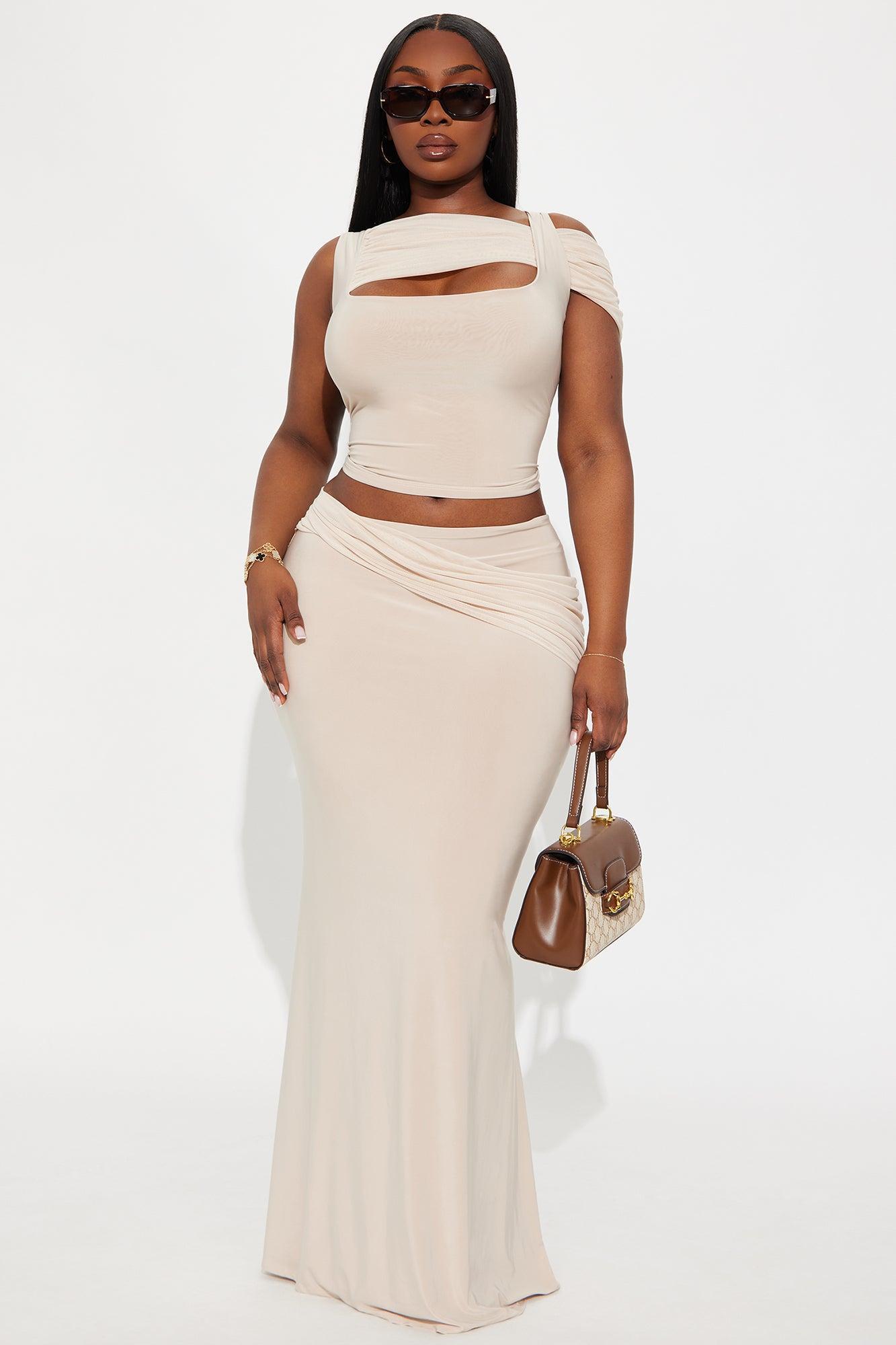 In My Maxi Skirt Set - Mocha Product Image
