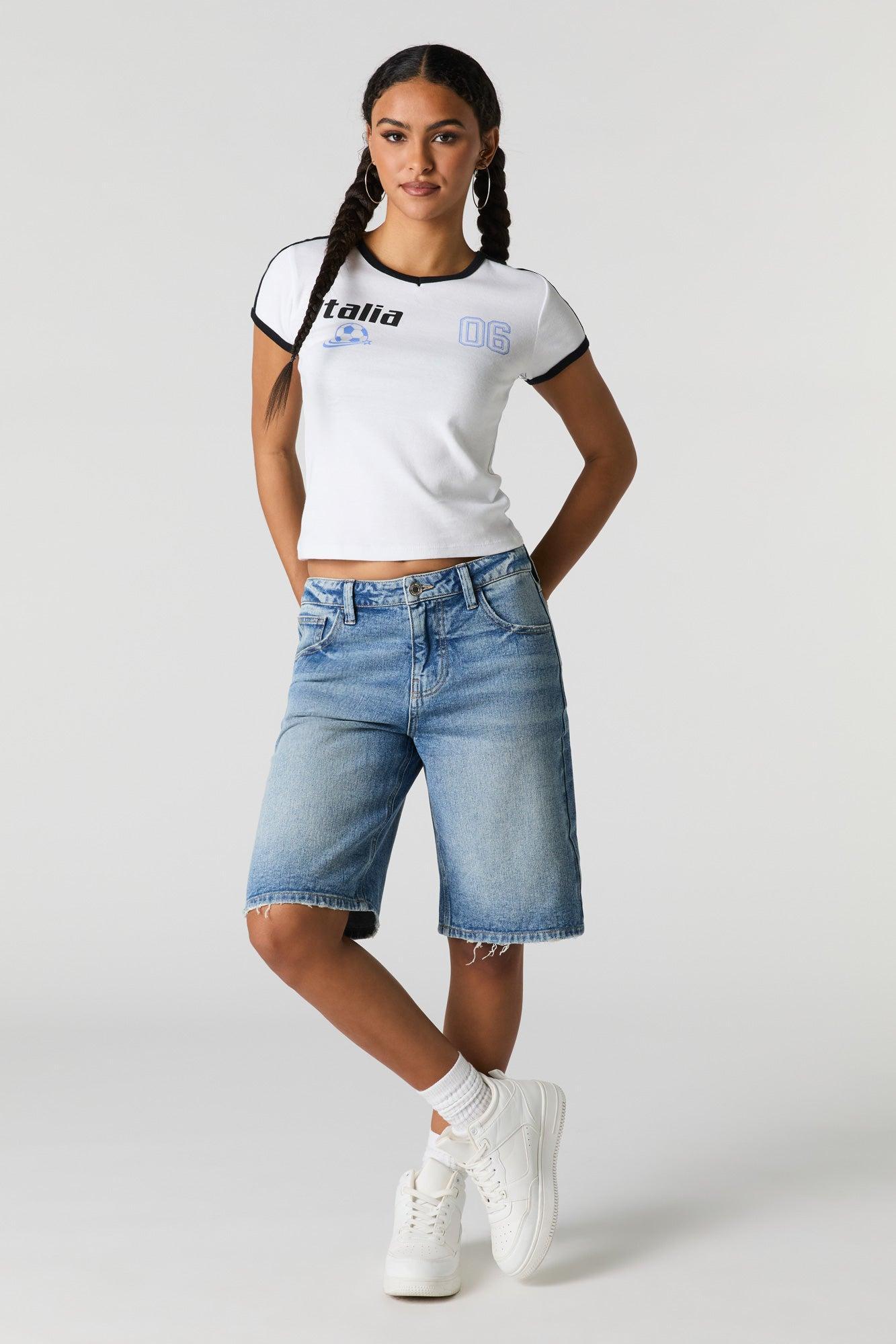 Medium Vintage Wash Jort Female Product Image