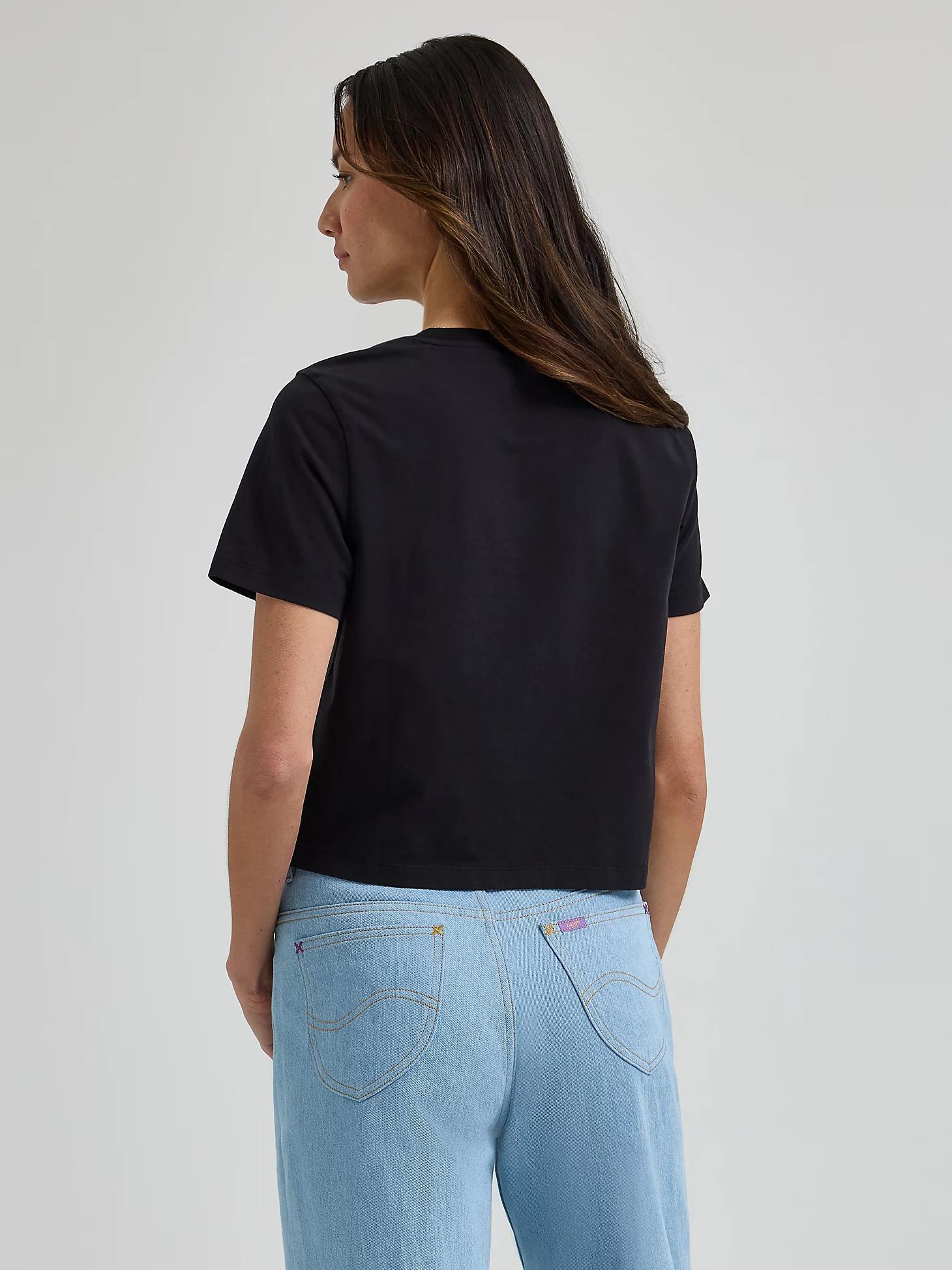 Women's Lee® x Ruohan Wang Crop Flower Tee | Women's Tees | Lee® Product Image