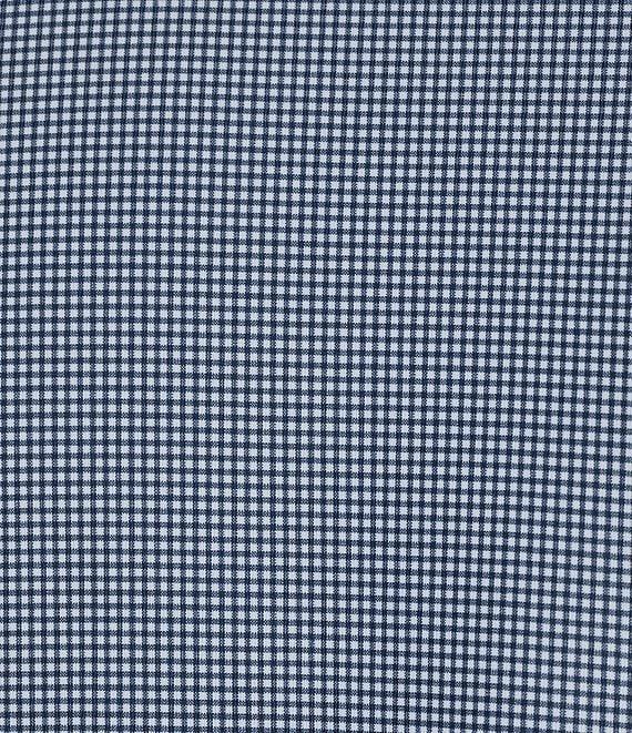 Roundtree & Yorke Performance Gingham Print Polo Shirt Product Image