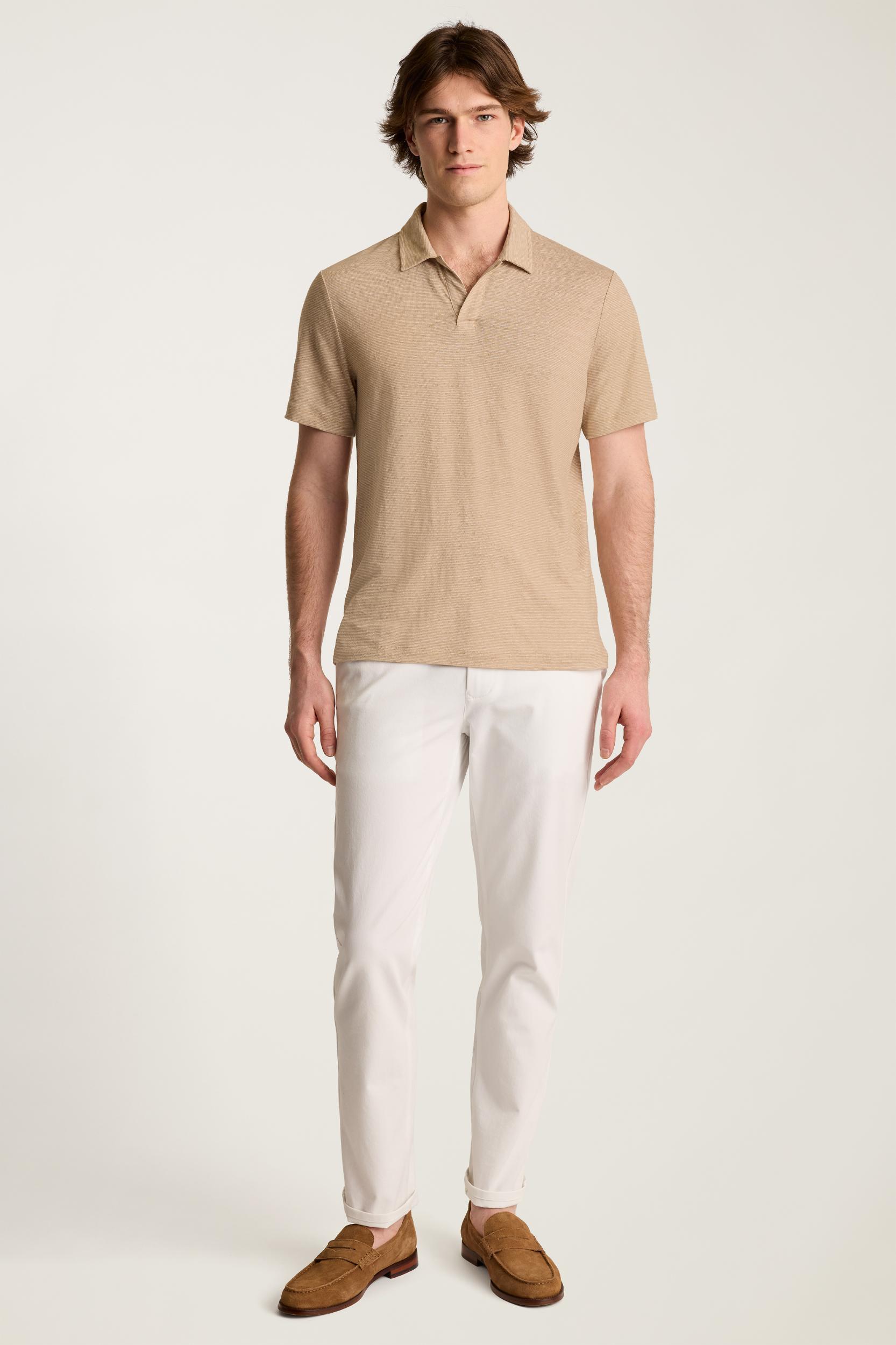 Linen Polo Product Image