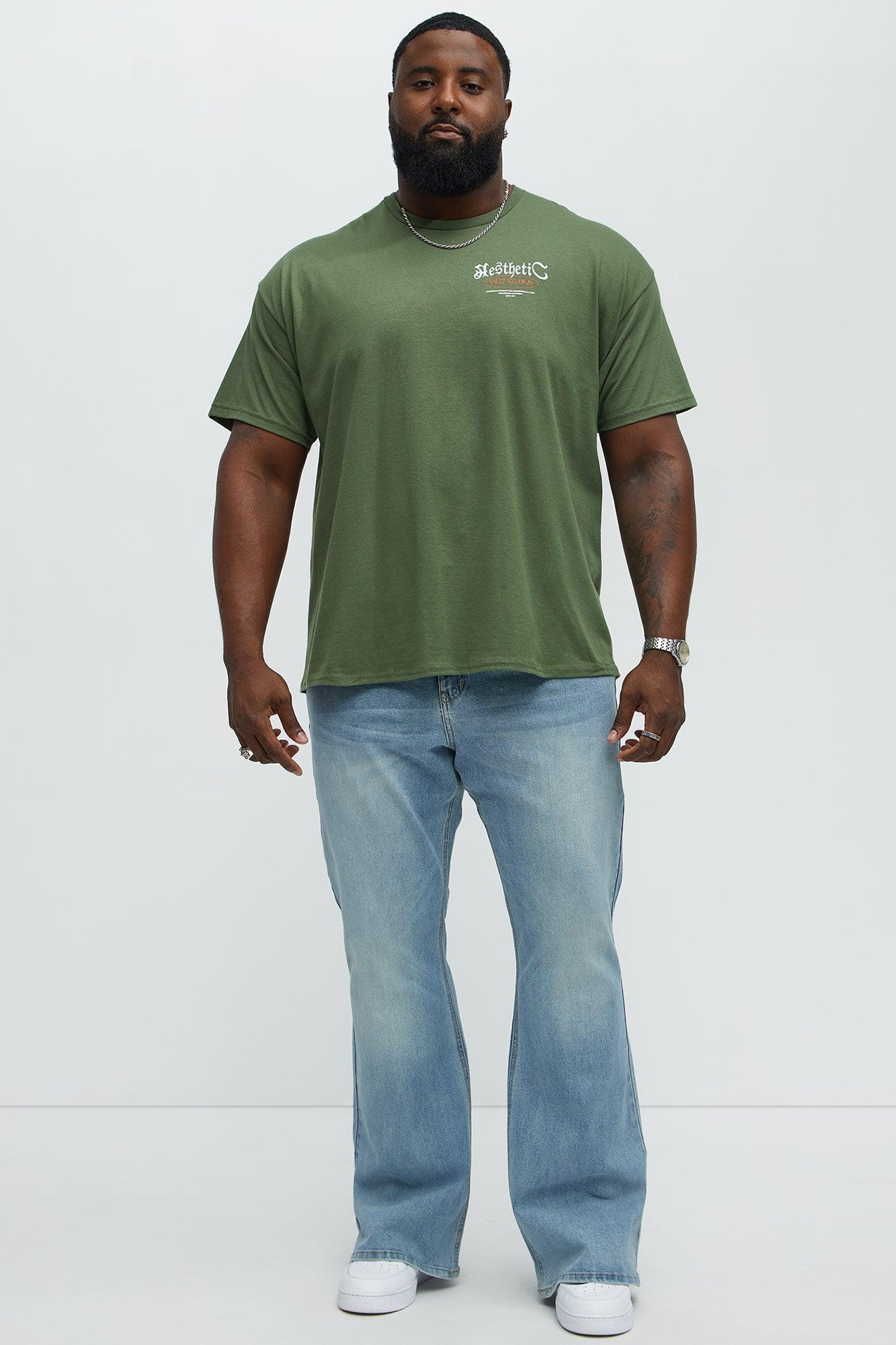 Aesthetic Vault Studios Short Sleeve Tee - Olive Product Image