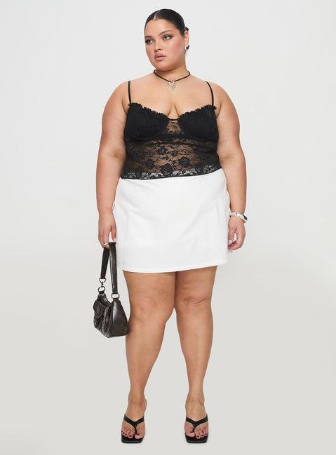 Kerr Lace Top Black Curve Product Image