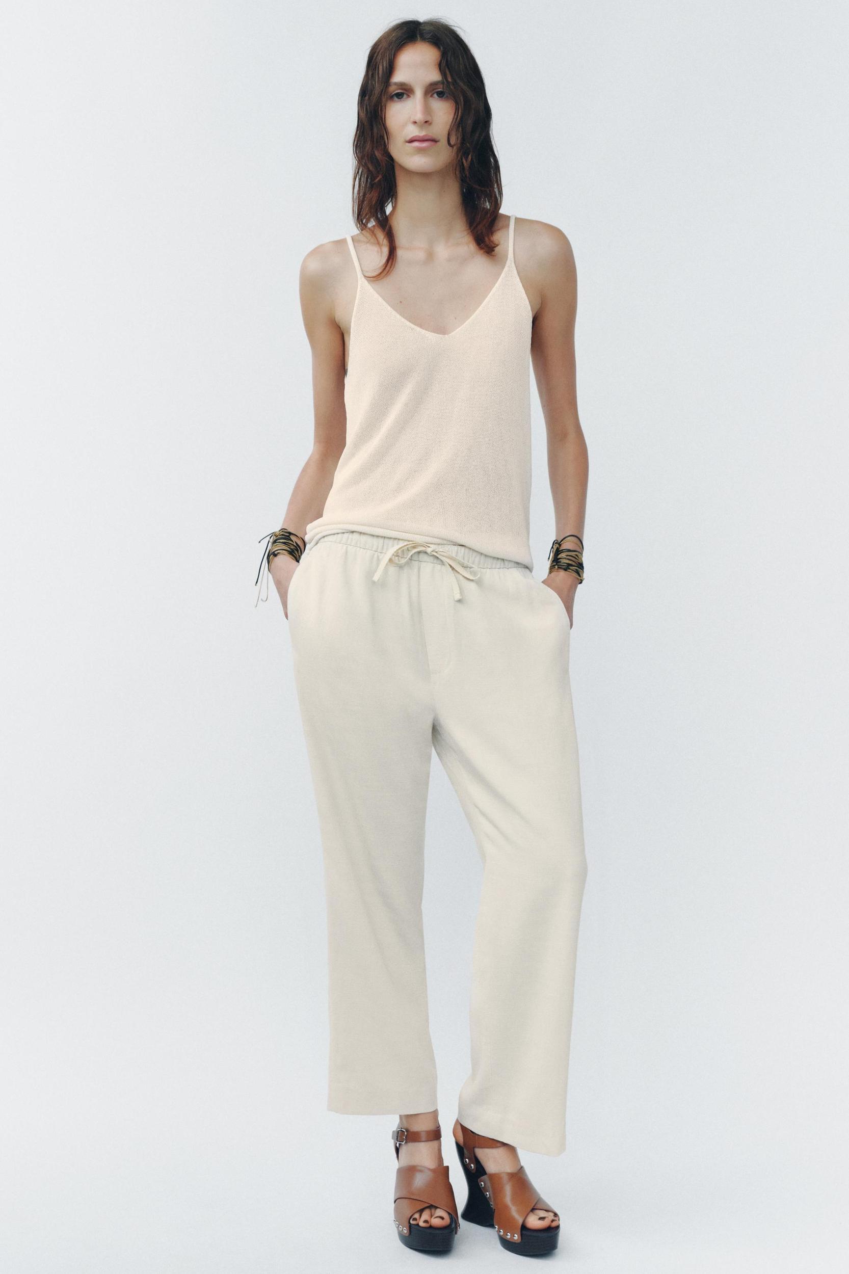 STRAPPY KNIT TOP Product Image