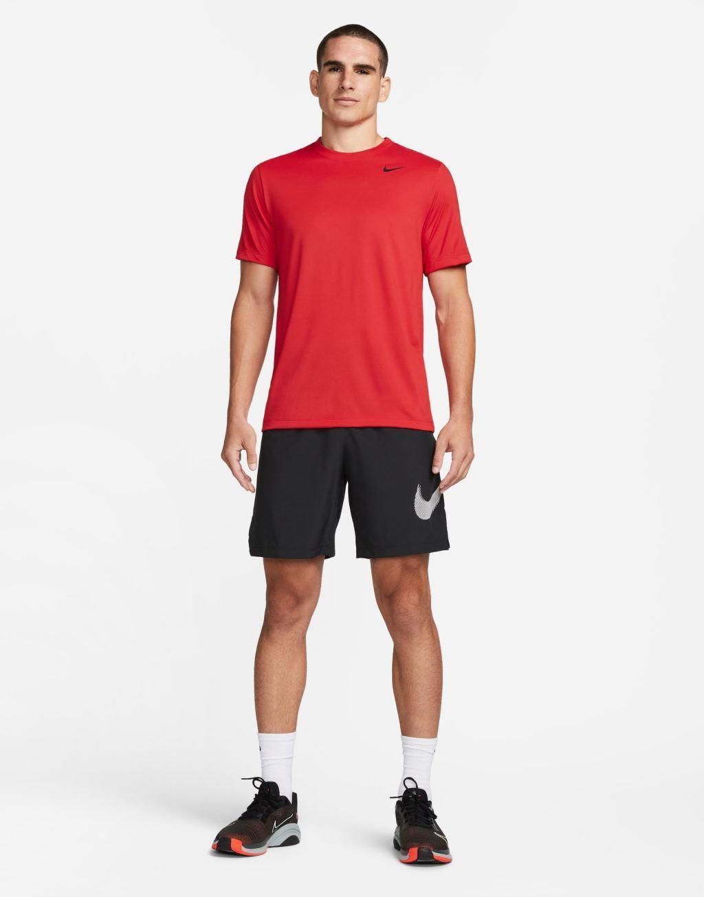 Nike Training Dri-FIT Legend t-shirt in red Product Image