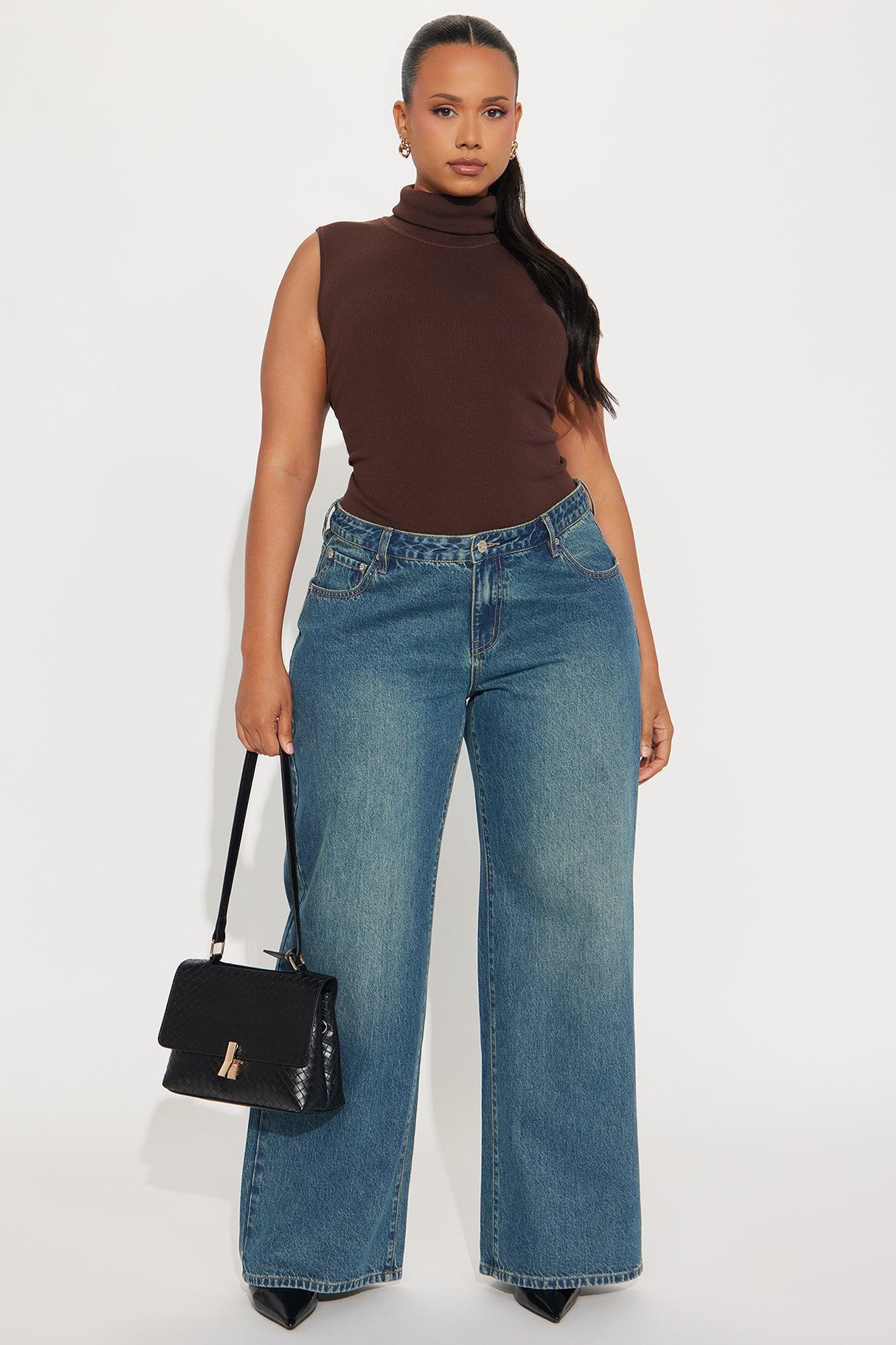 All You Turtle Neck Sweater Top - Chocolate Product Image