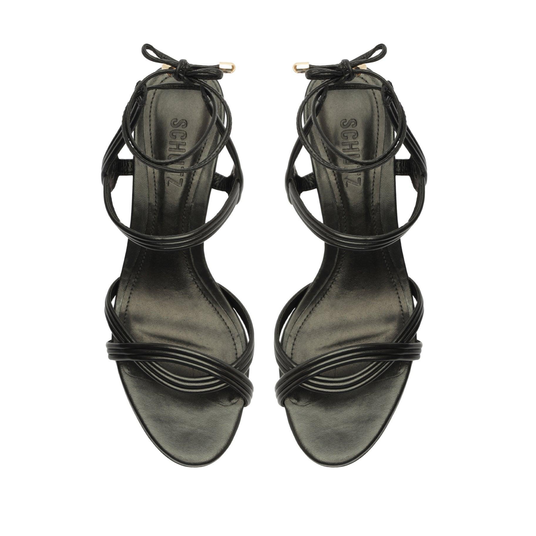 Brynn Mid Block Leather Sandal Product Image