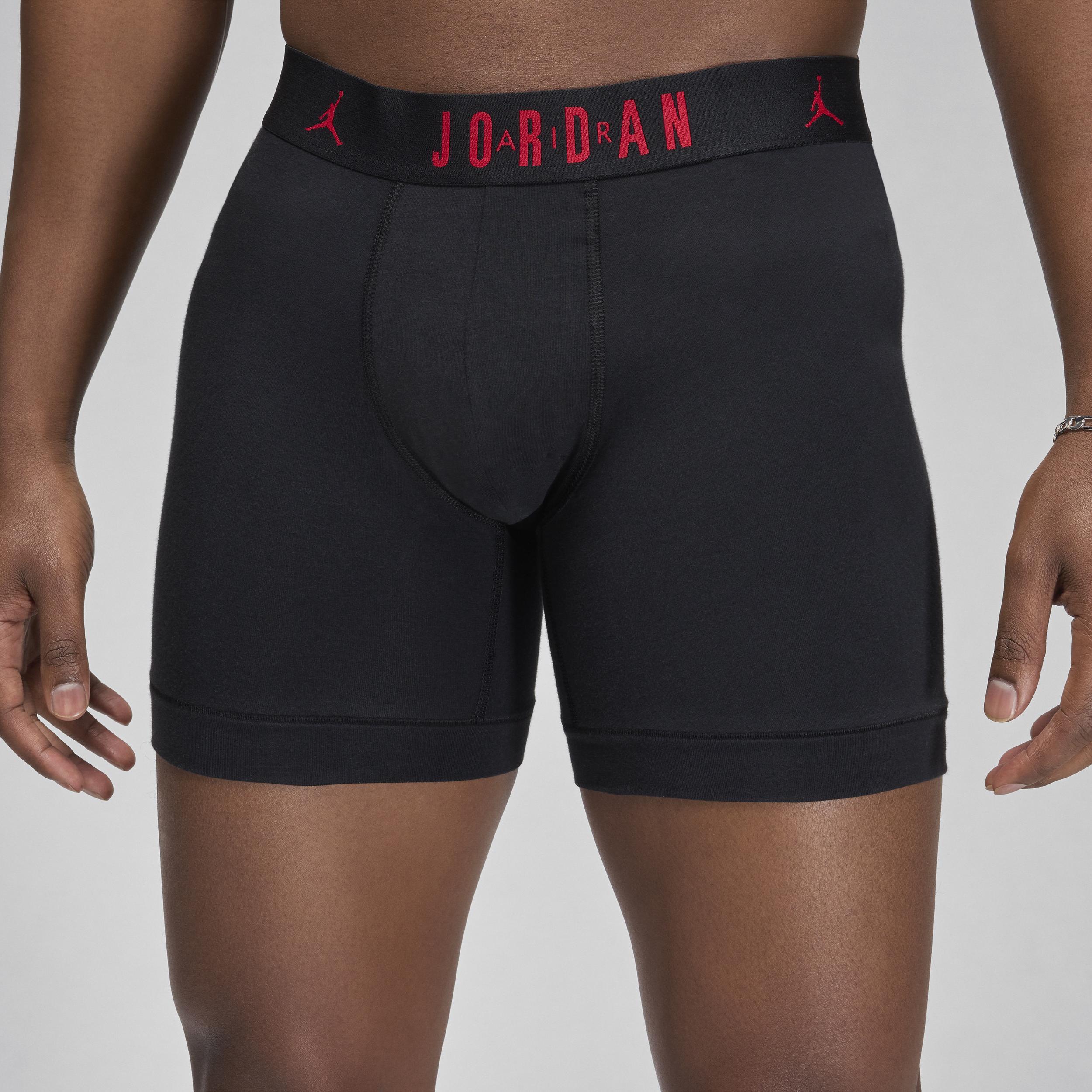 Men's Jordan Flight Cotton Core Boxer Briefs (3-Pack) Product Image