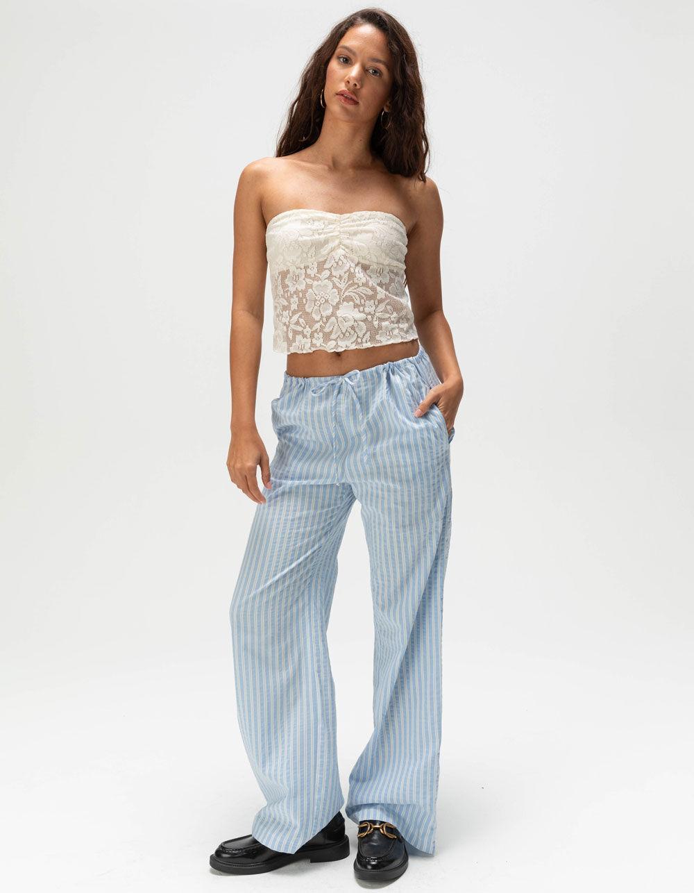 RSQ Womens Lace Tube Top - IVORY Product Image