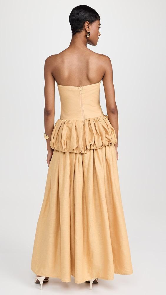 Rendoll Bubble Waist Flare Dress | Shopbop Product Image
