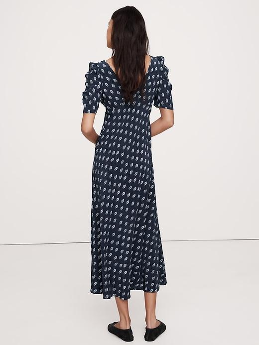 Matte Silk Maxi Dress Product Image
