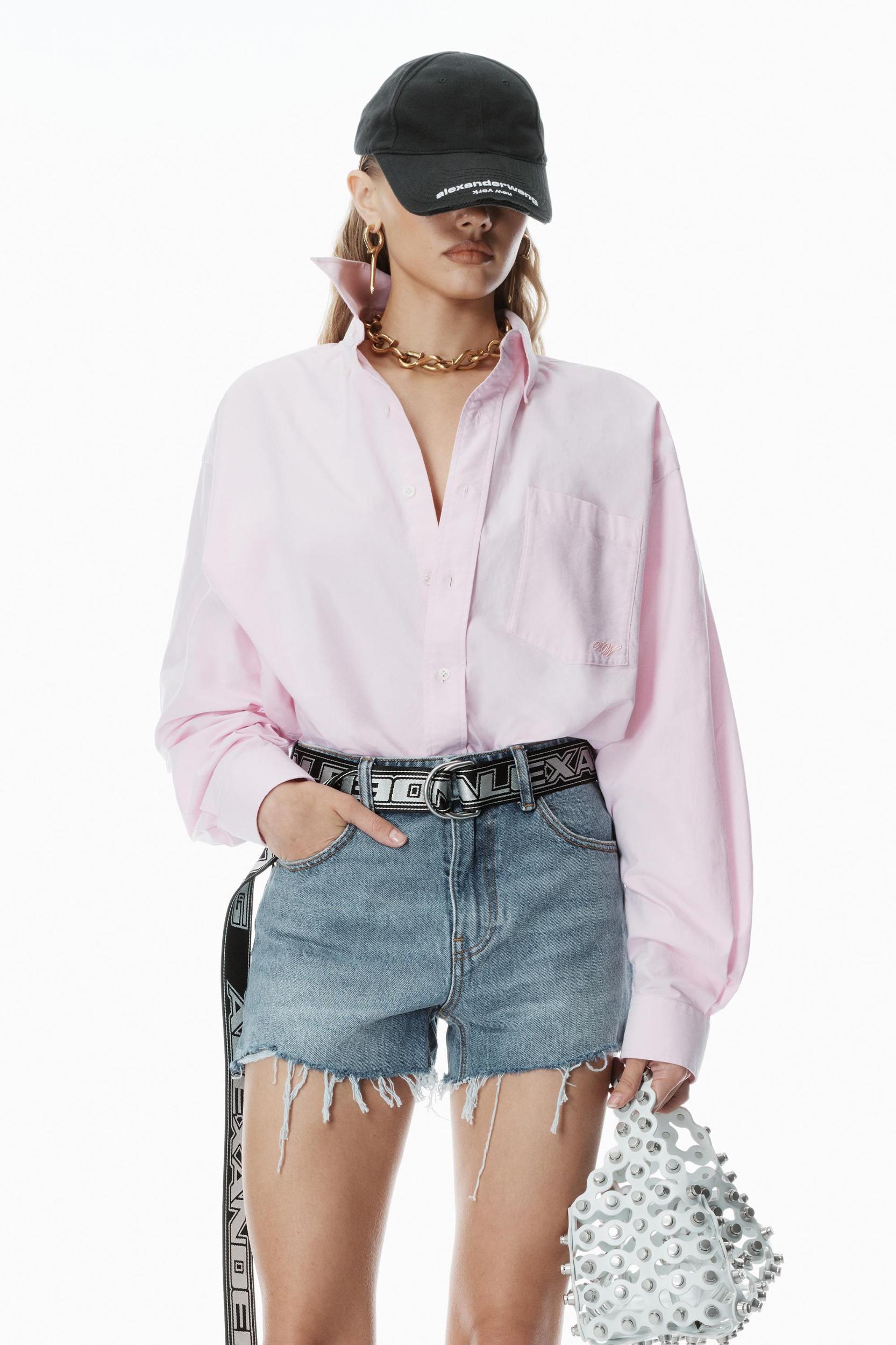 Cotton Oxford Oversize Shirt Product Image