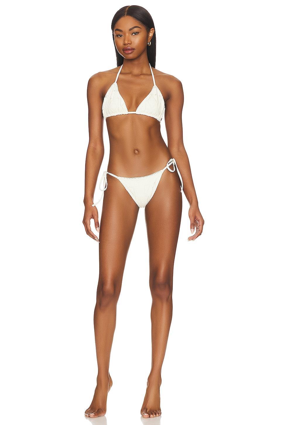 Venice Patchwork Bikini Bottom Frankies Bikinis Product Image