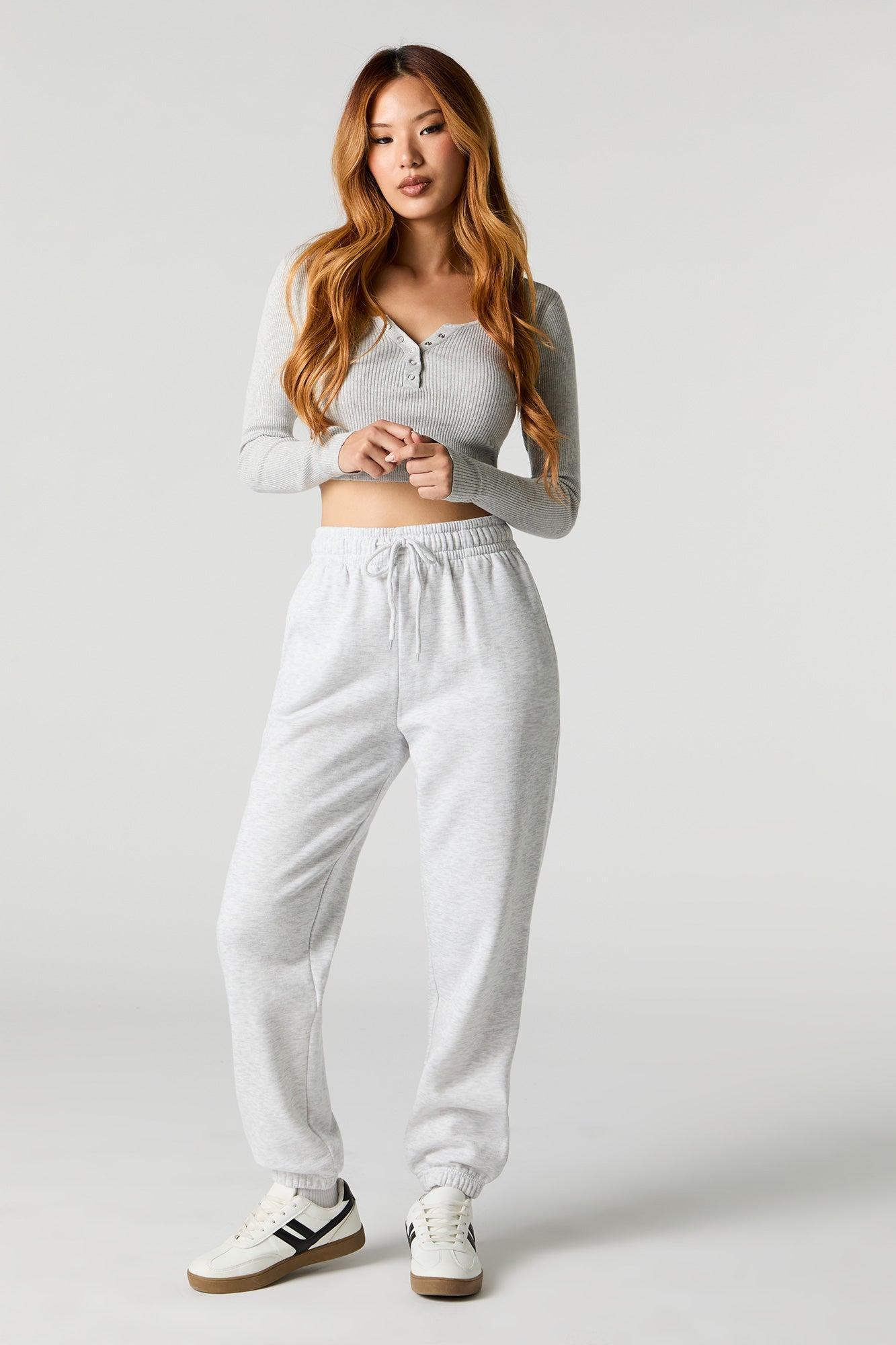High Rise Fleece Jogger Female Product Image