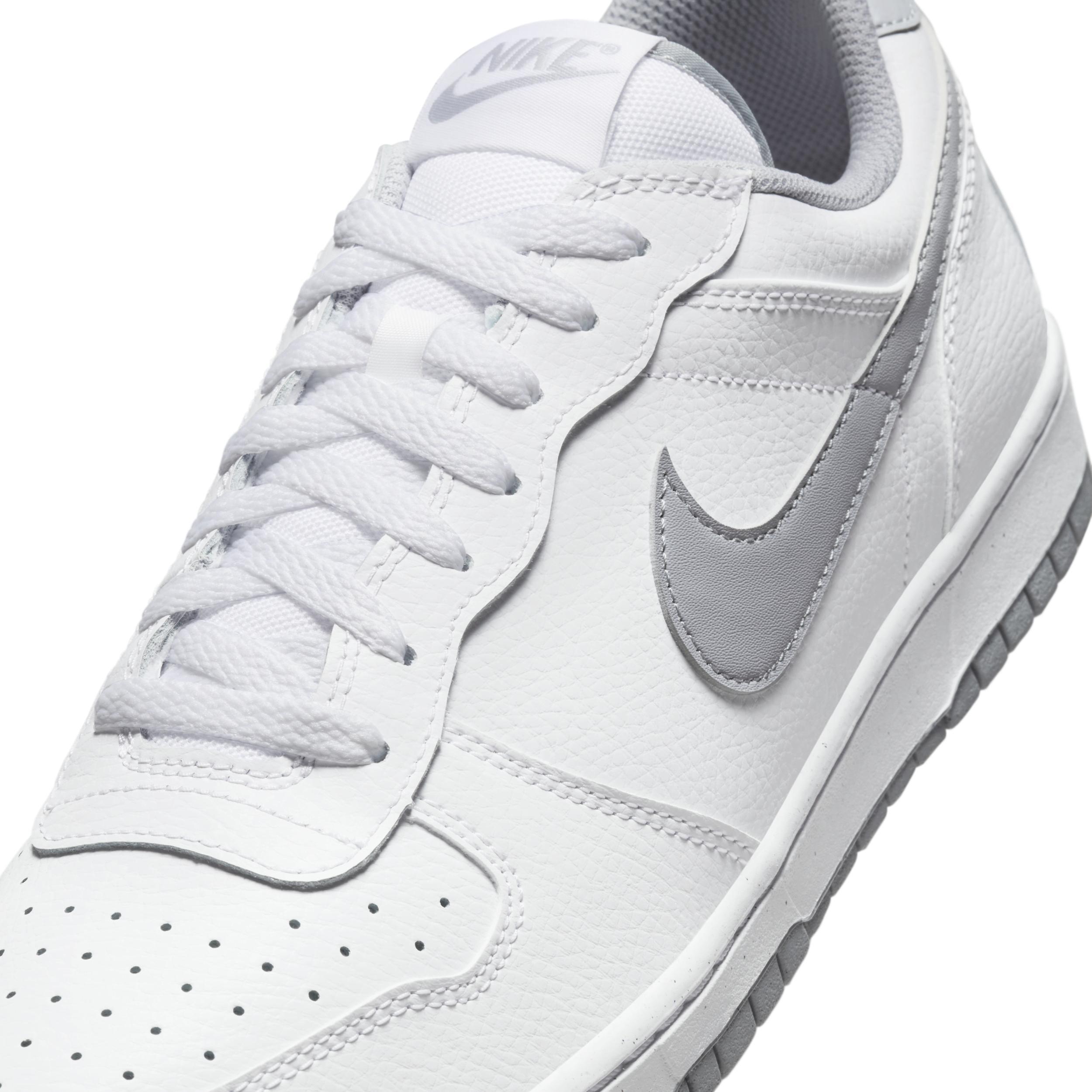 Men's Nike Big Low Sneakers, Size: 13, White Wolf Gray Product Image