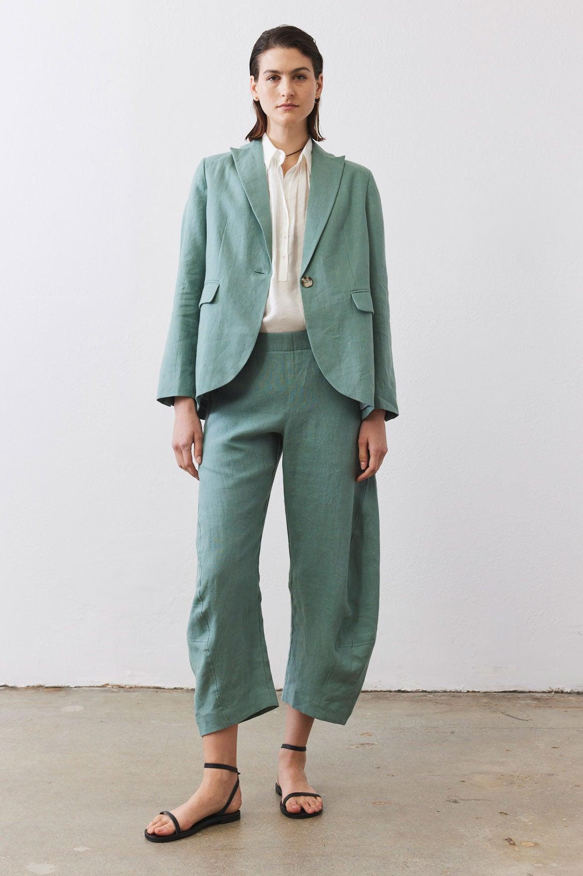 The Linen On the Loose Work Pants Product Image