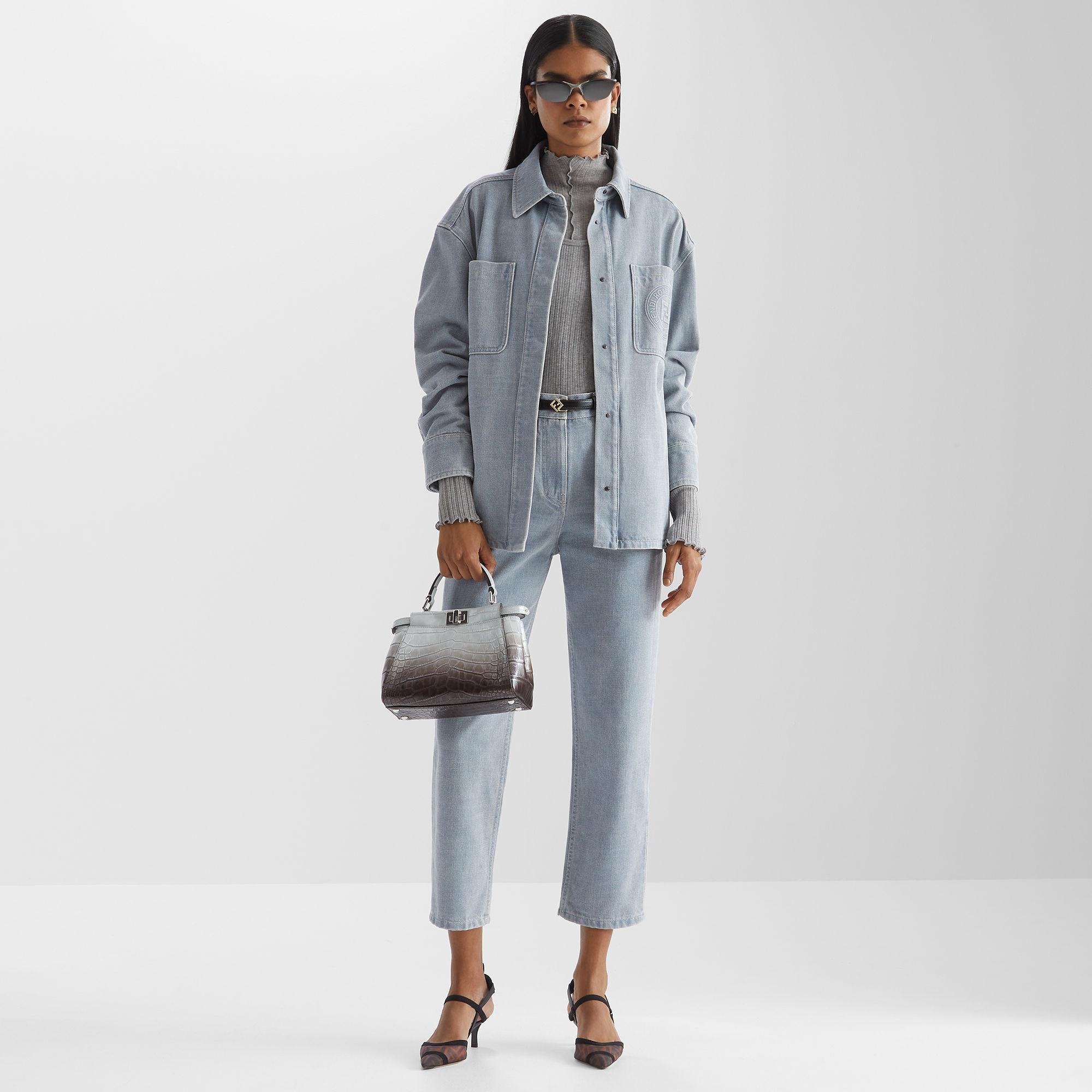 Long JeansBlue denim pants Product Image