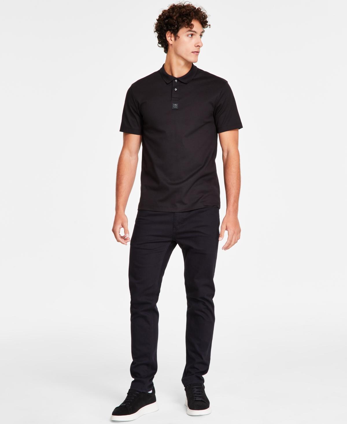 HUGO BOSS Hugo By  Men's Regular-fit Polo Shirt In Black Product Image
