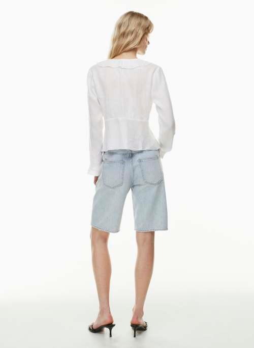 frenchy linen blouse Product Image