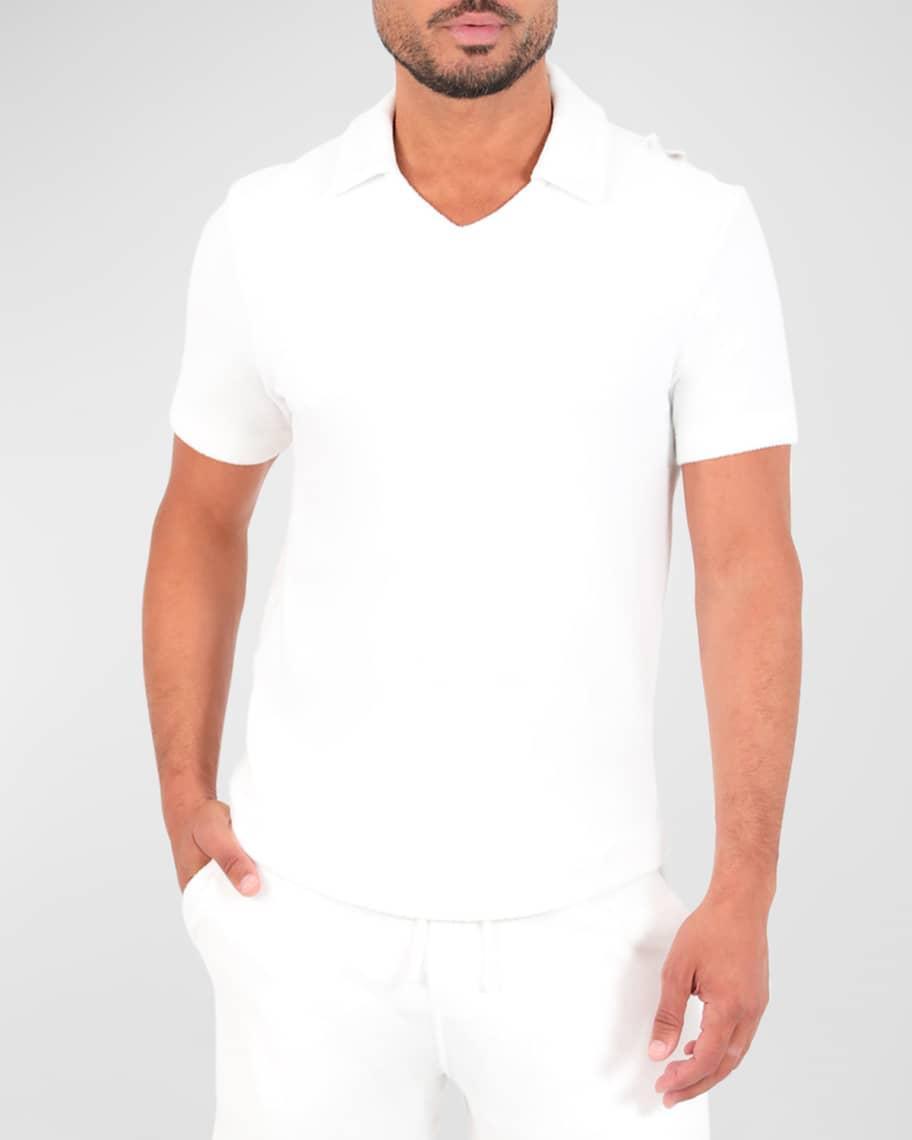 Men's Bond V-Neck Polo Shirt Product Image