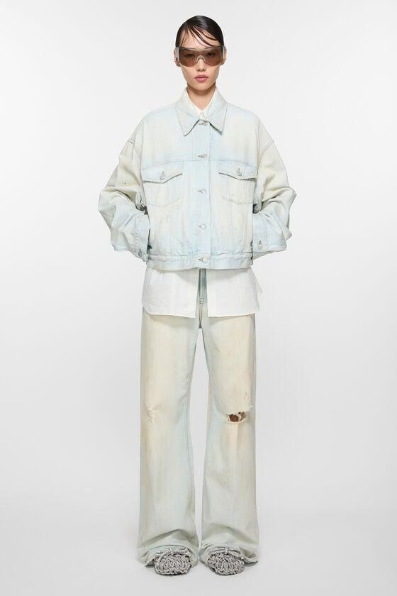 Denim jacket - Relaxed cropped fit Product Image