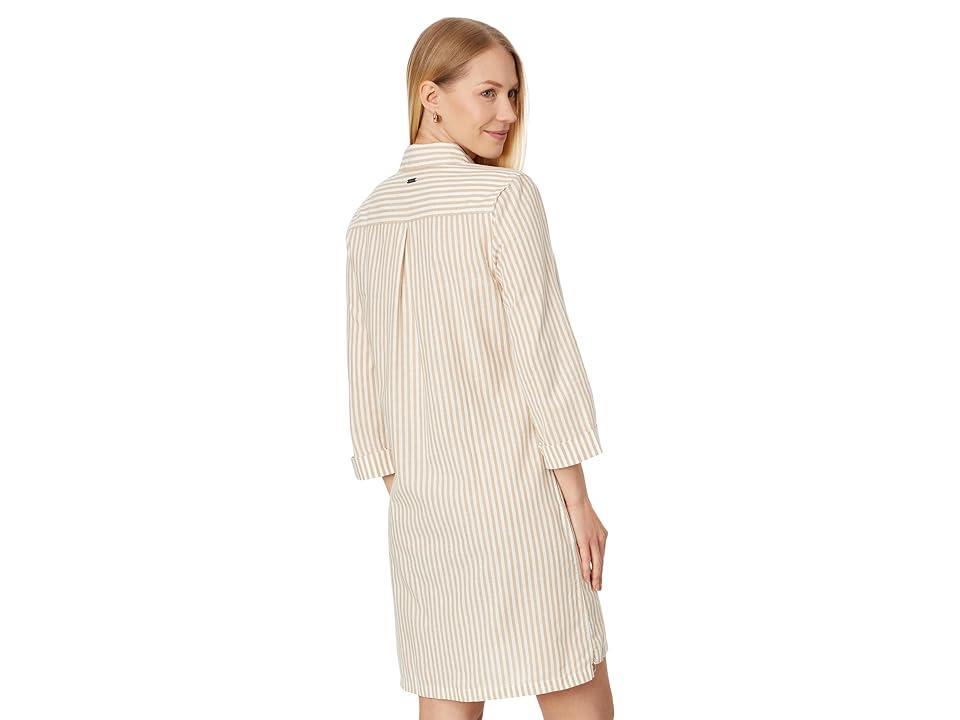 Barbour Barbour Seaglow Dress (Tannin Stripe) Women's Dress Product Image