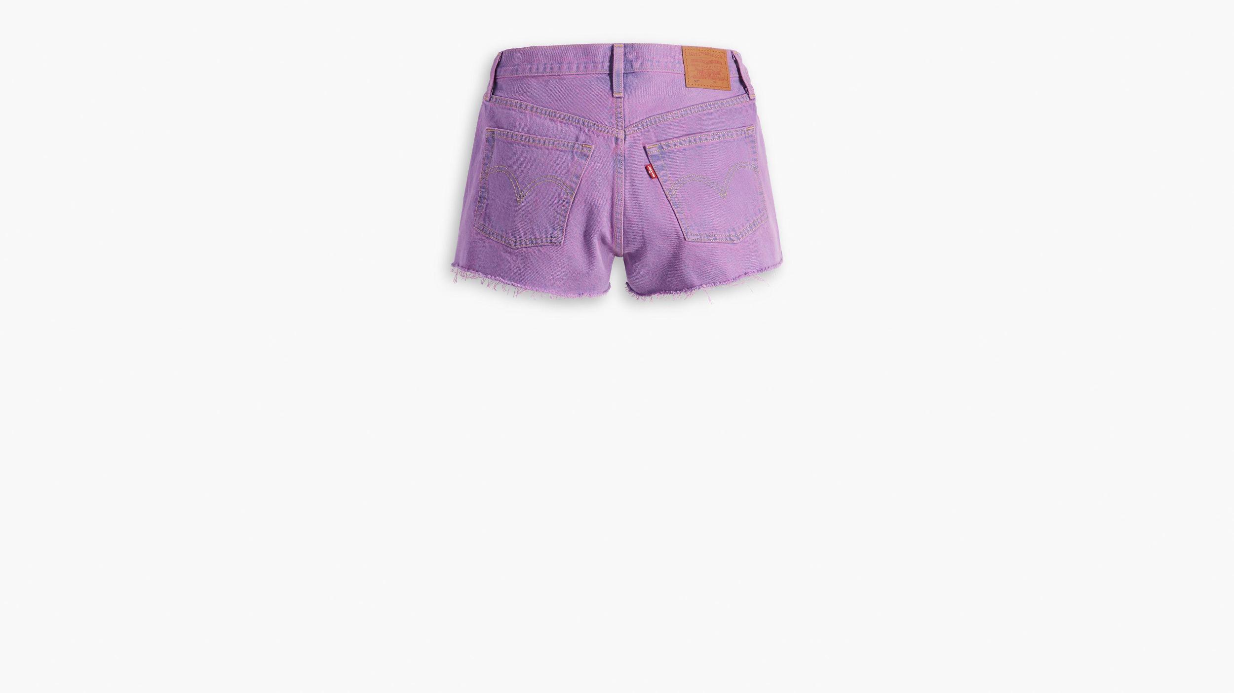 501® High Rise Women's Colored Denim Shorts Product Image