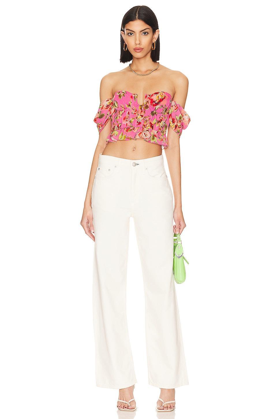 Paloma Bustier Top MAJORELLE Product Image