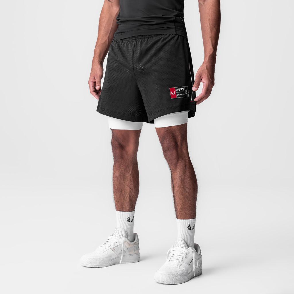 0991. Ion-Mesh 5" Liner Short - Black Product Image