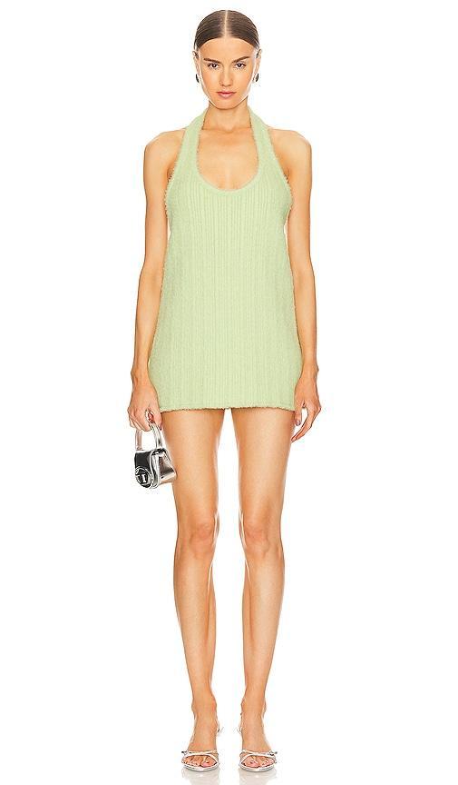 Nans Halterneck Knit Mini Dress SIEDRES Product Image