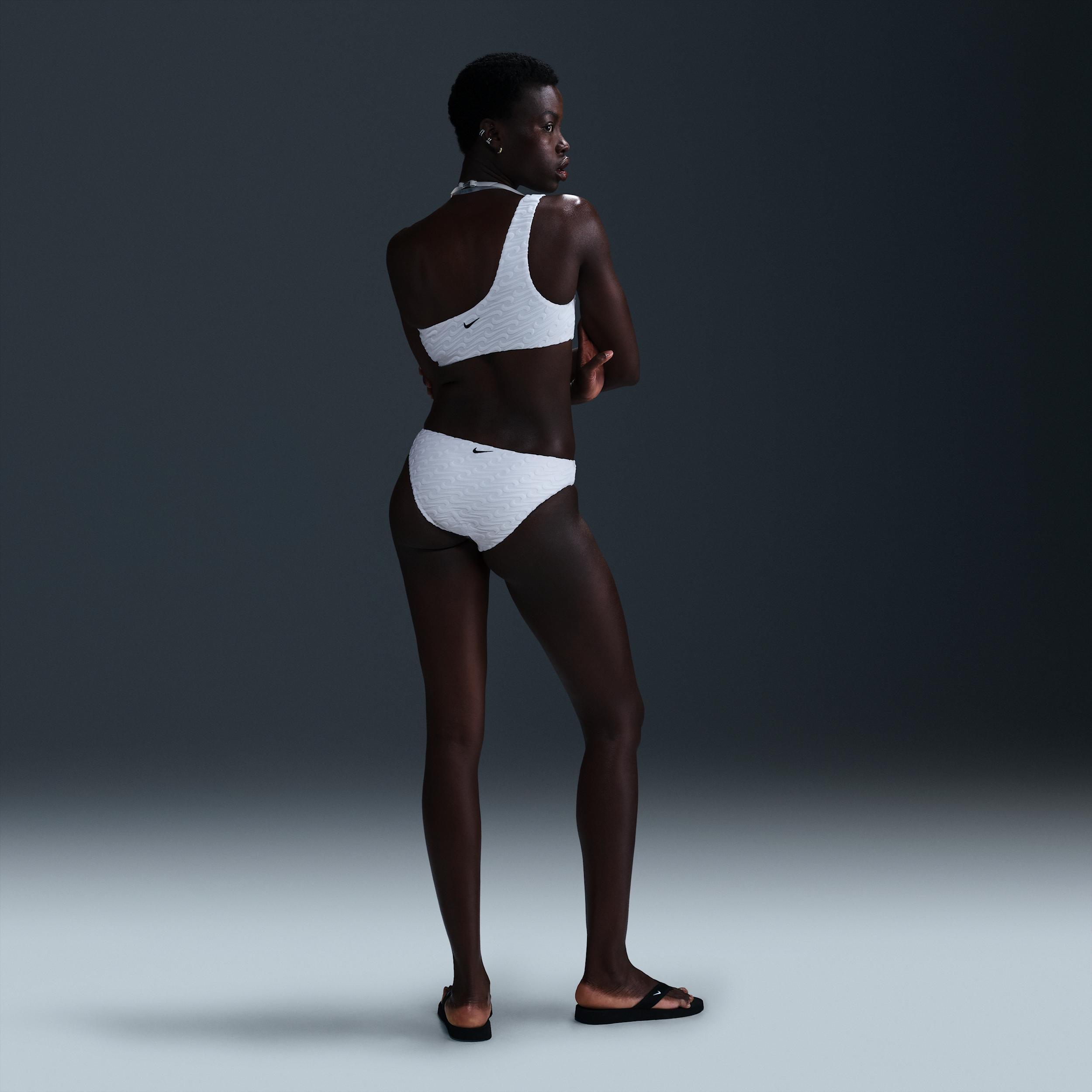 Nike Women's Swim Swoosh Link Terry Hipster Bikini Bottom Product Image